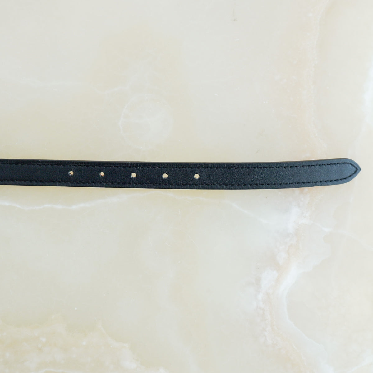 Hermes Reversible Leather Belt No Buckle (RRP £350) | Authentic Preloved - Reloved Again