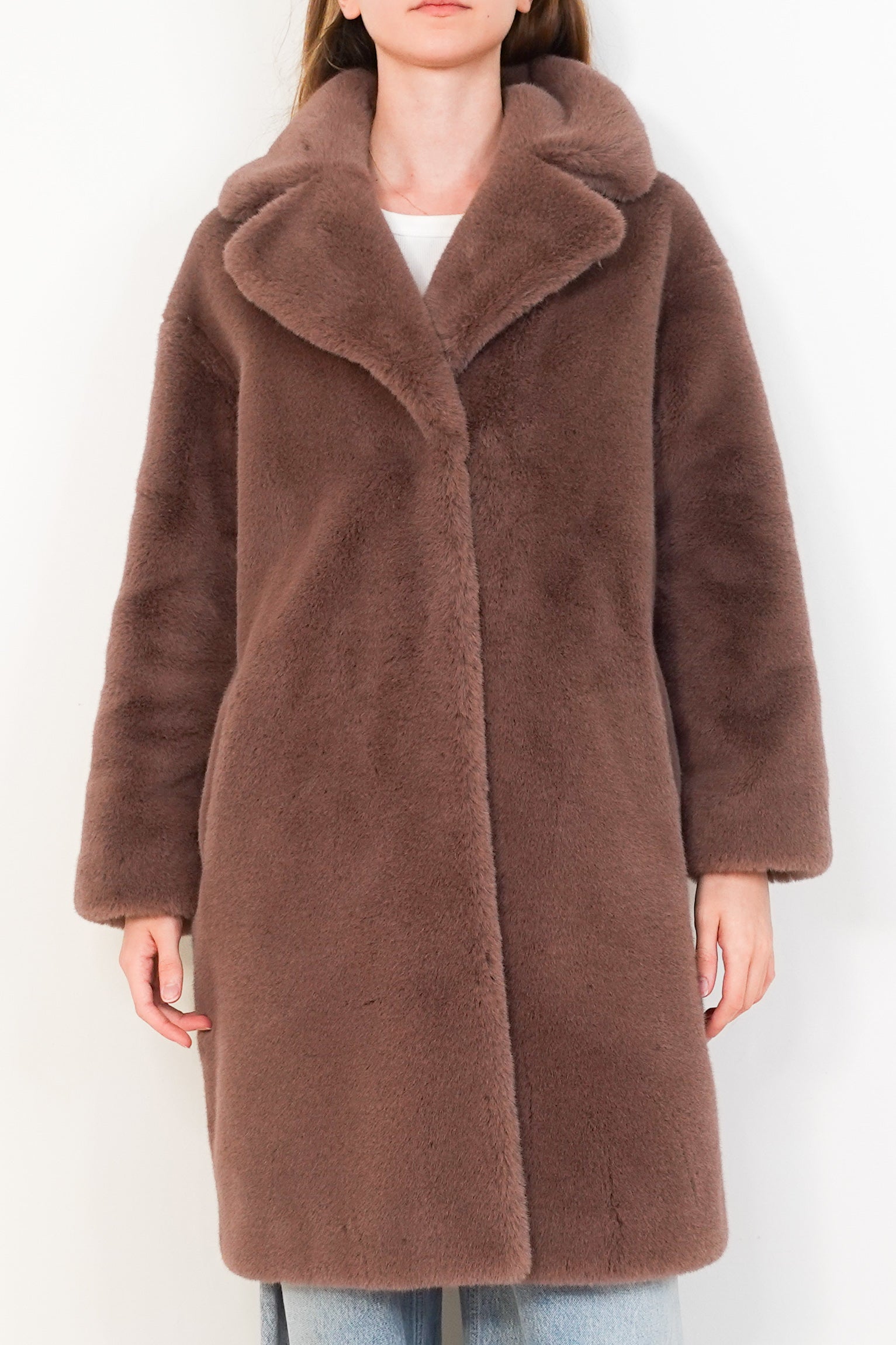 Faux fur coat RRP £380