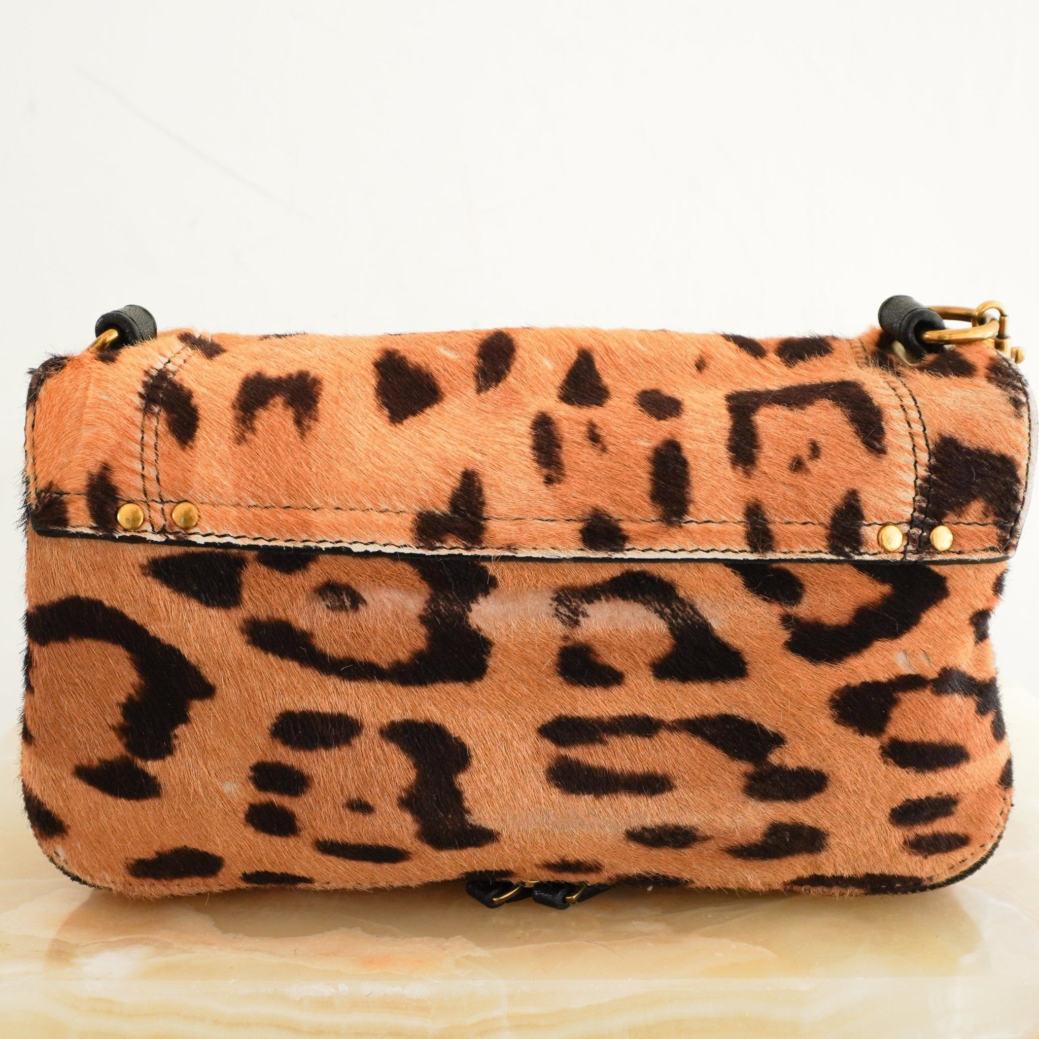 Jermone Dreyfuss Leopard Print Crossbody Bag RRP £850 | Authentic Preloved - Reloved Again