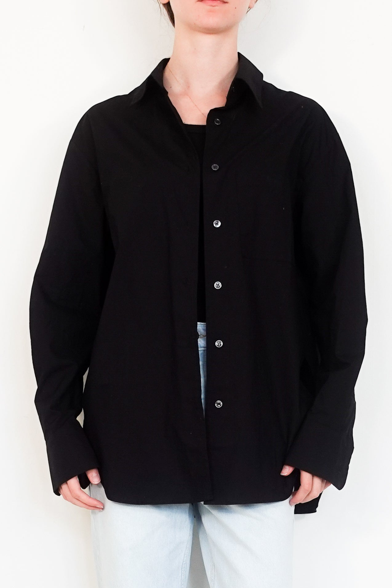 Black boyfriend shirt RRP £165