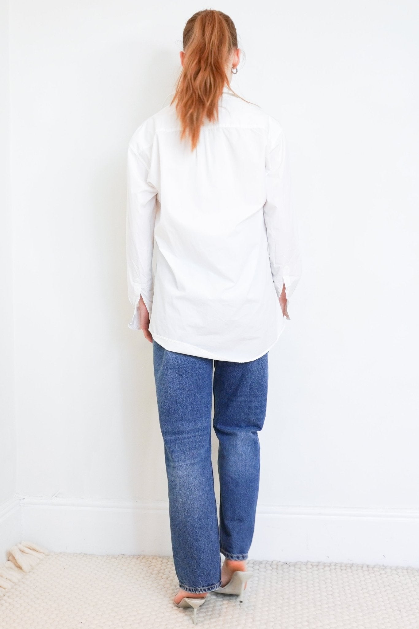Bottega Veneta White Cotton Buttoned Shirt RRP £1070 | Authentic Preloved - Reloved Again