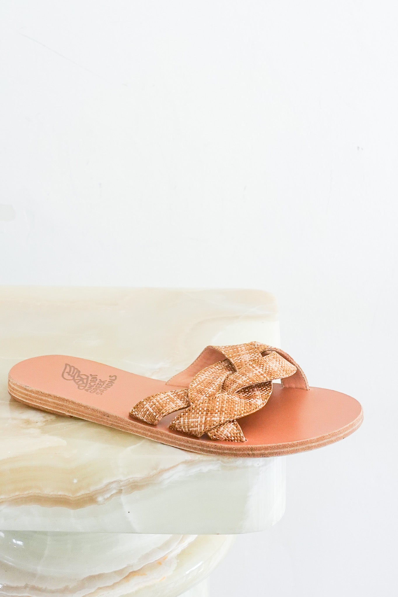 Flat slip on sandals RRP £170