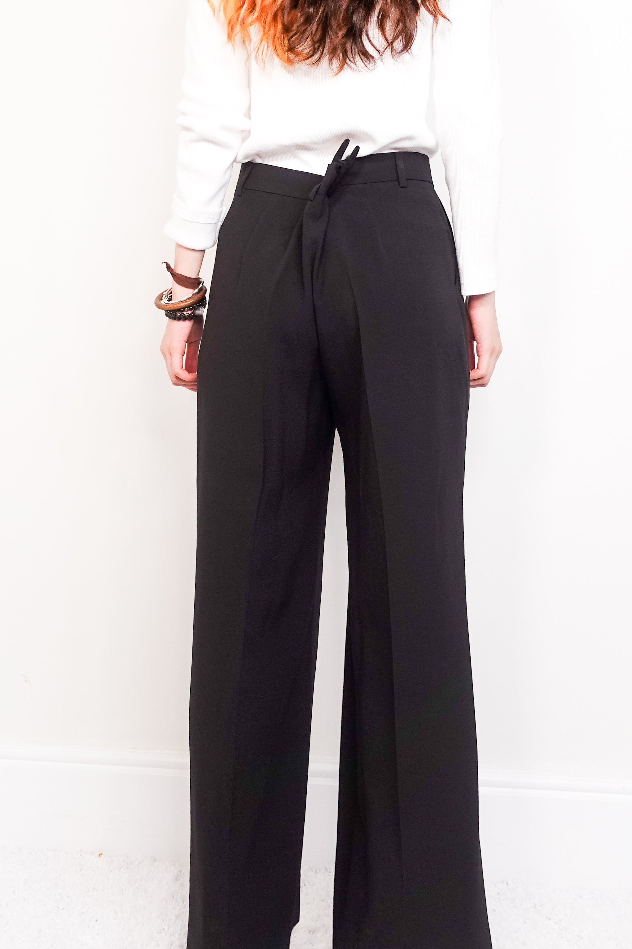 Classic black trousers RRP £1000