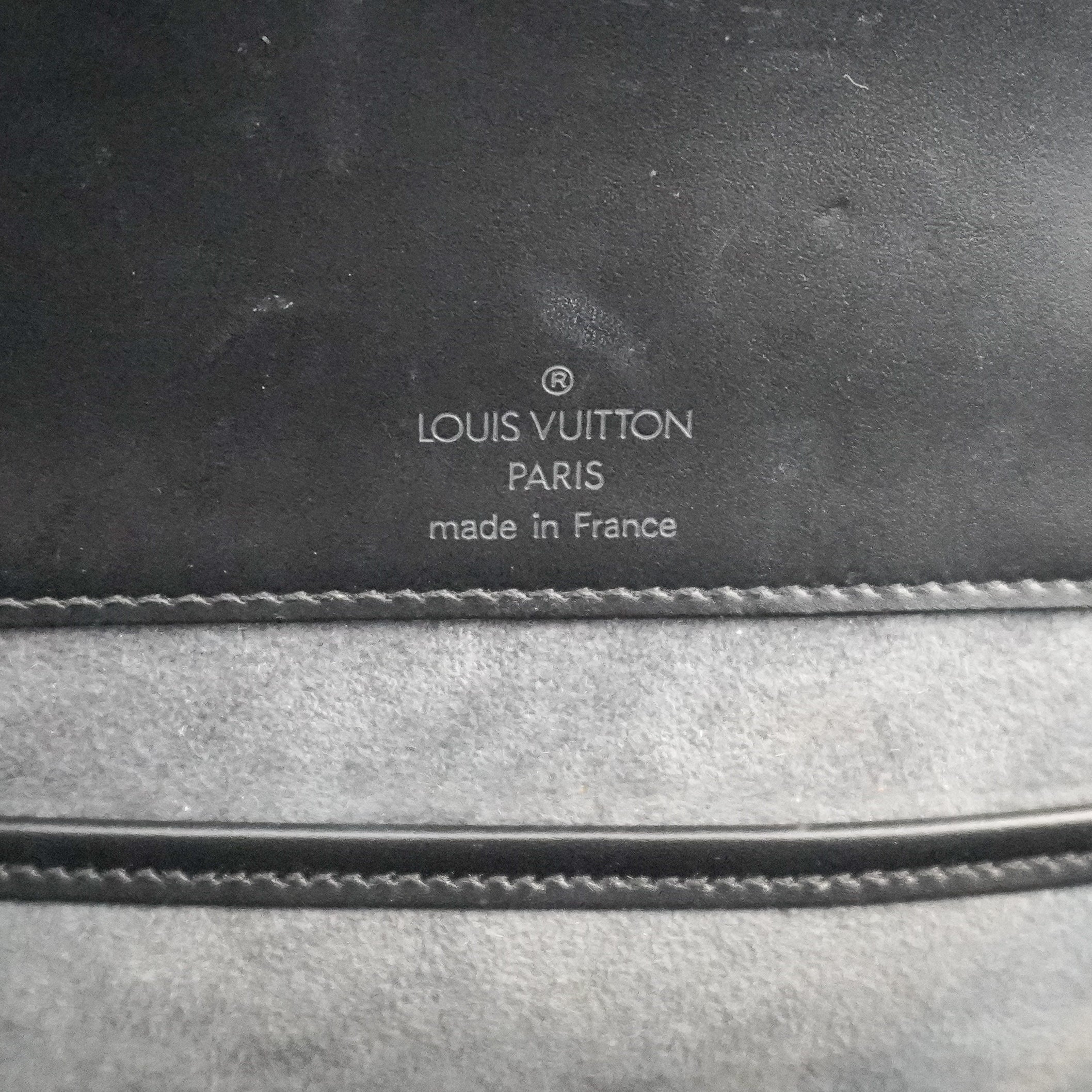 Louis Vuitton Black Epi Nocturne PM Shoulder Bag (RRP £1050) | Authentic Preloved