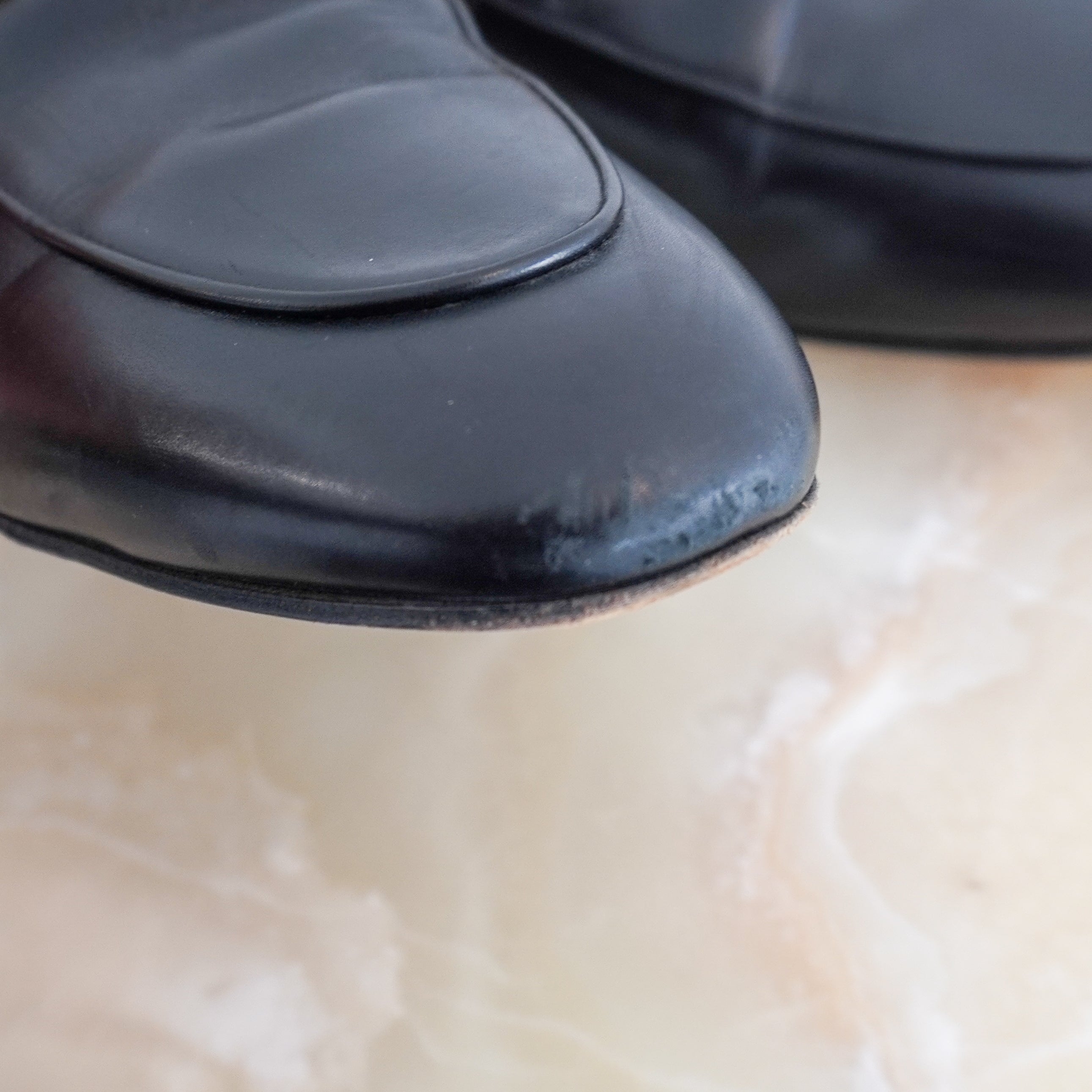 Gucci Black Leather Princetown Horsebit Mules (RRP £850) | Authentic Preloved