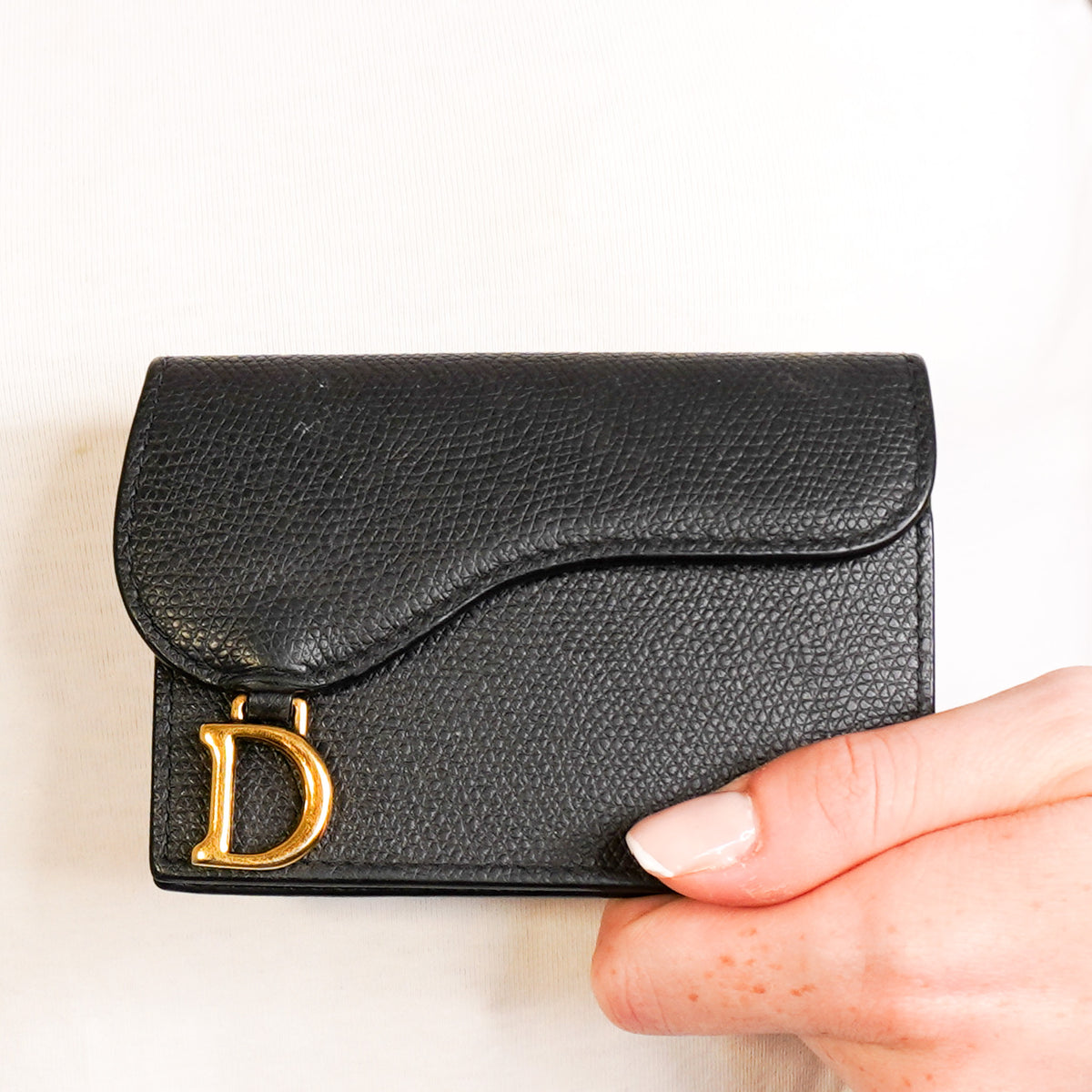 Dior Saddle Card Holder (RRP £380) | Authentic Preloved - Reloved Again