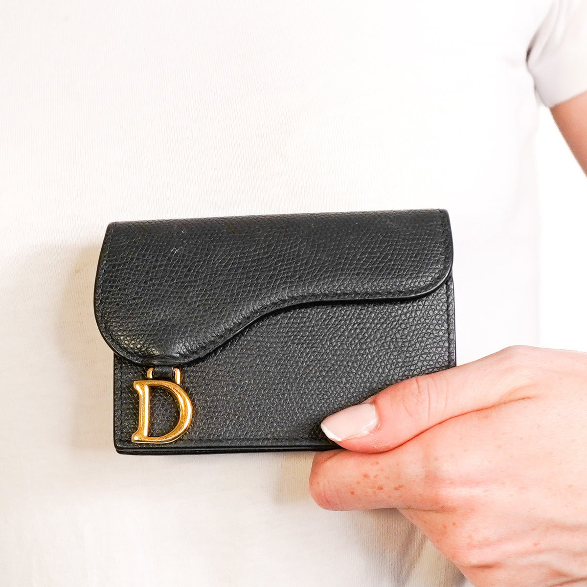 Dior Saddle Card Holder (RRP £380) | Authentic Preloved - Reloved Again
