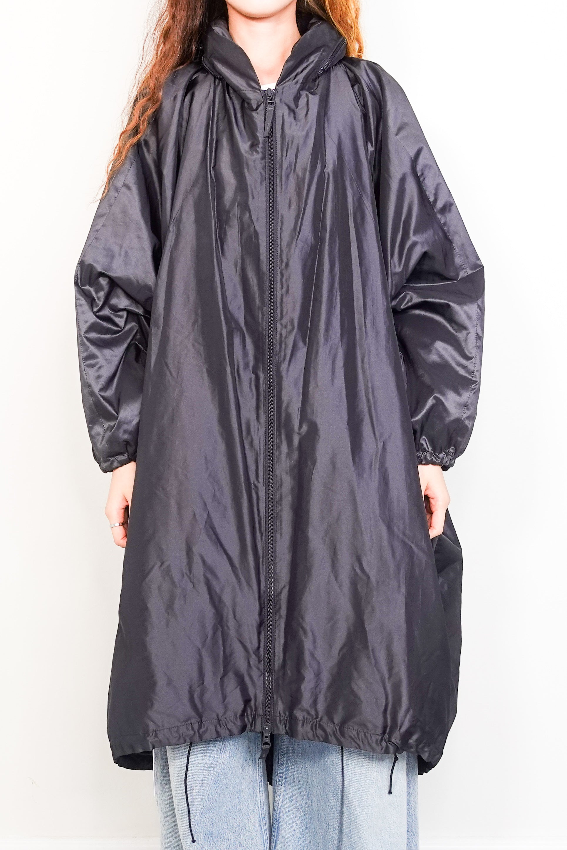 Glossy Black Anorak RRP 650