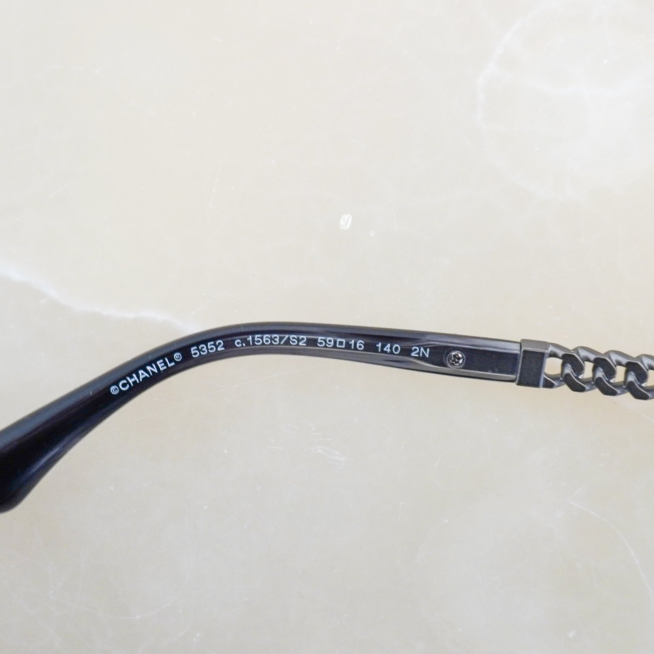 Chanel 5352 Chain Detail Cat-Eye Sunglasses (RRP £358) | Authentic Preloved FINAL SALE