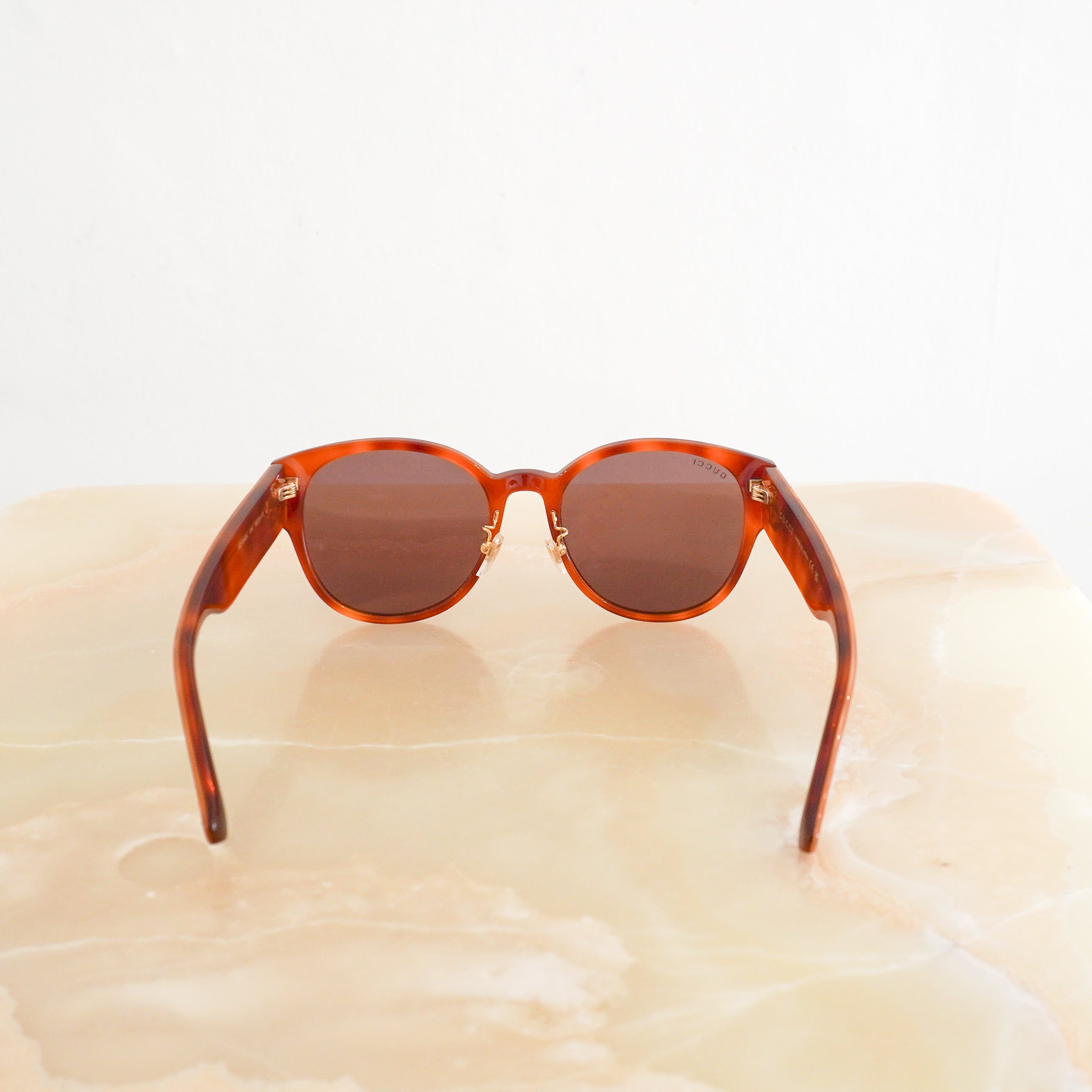 Gucci Web Brown Havana Sunglasses - GG1304SK 004 (RRP £400) | Authentic Preloved FINAL SALE