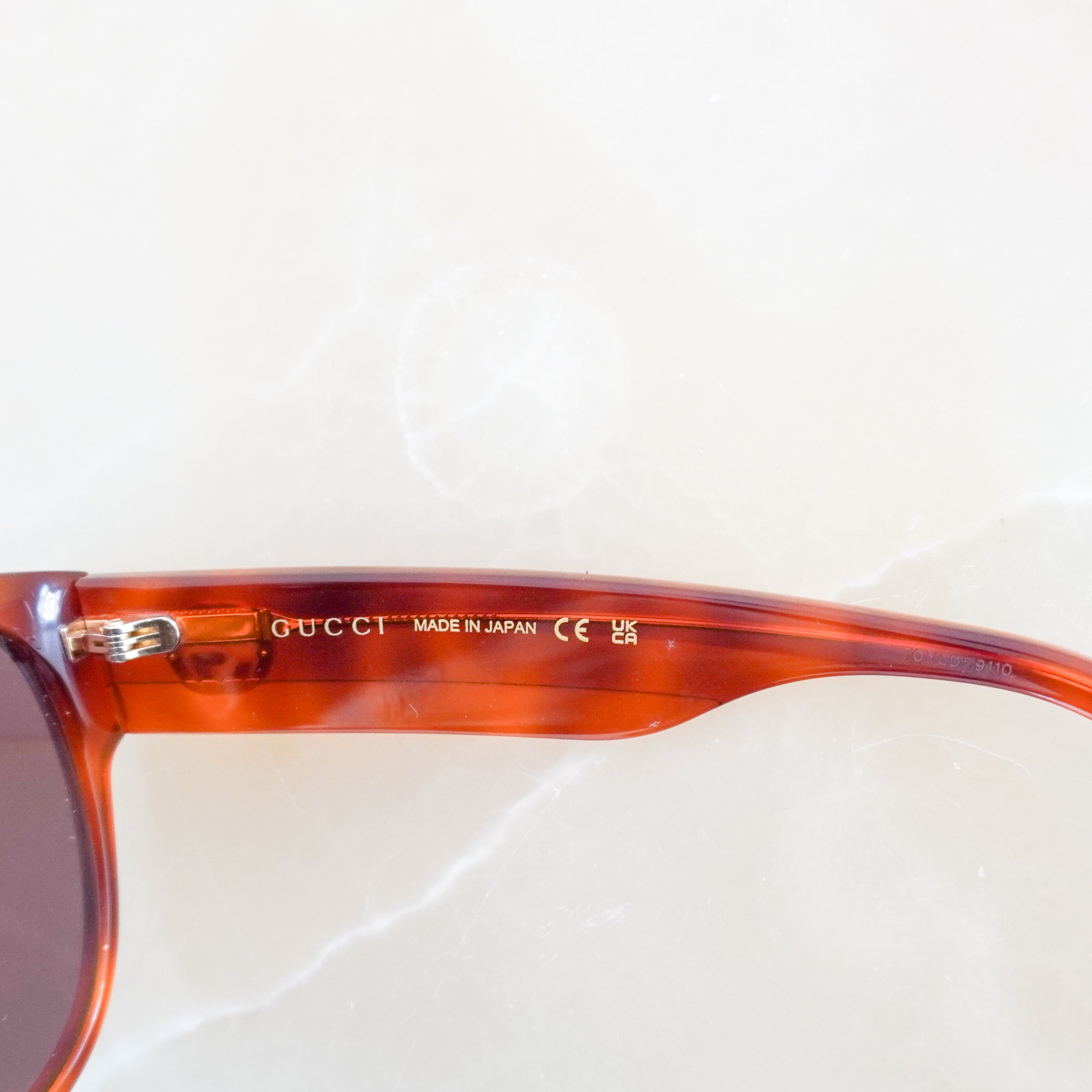 Gucci Web Brown Havana Sunglasses - GG1304SK 004 (RRP £400) | Authentic Preloved FINAL SALE
