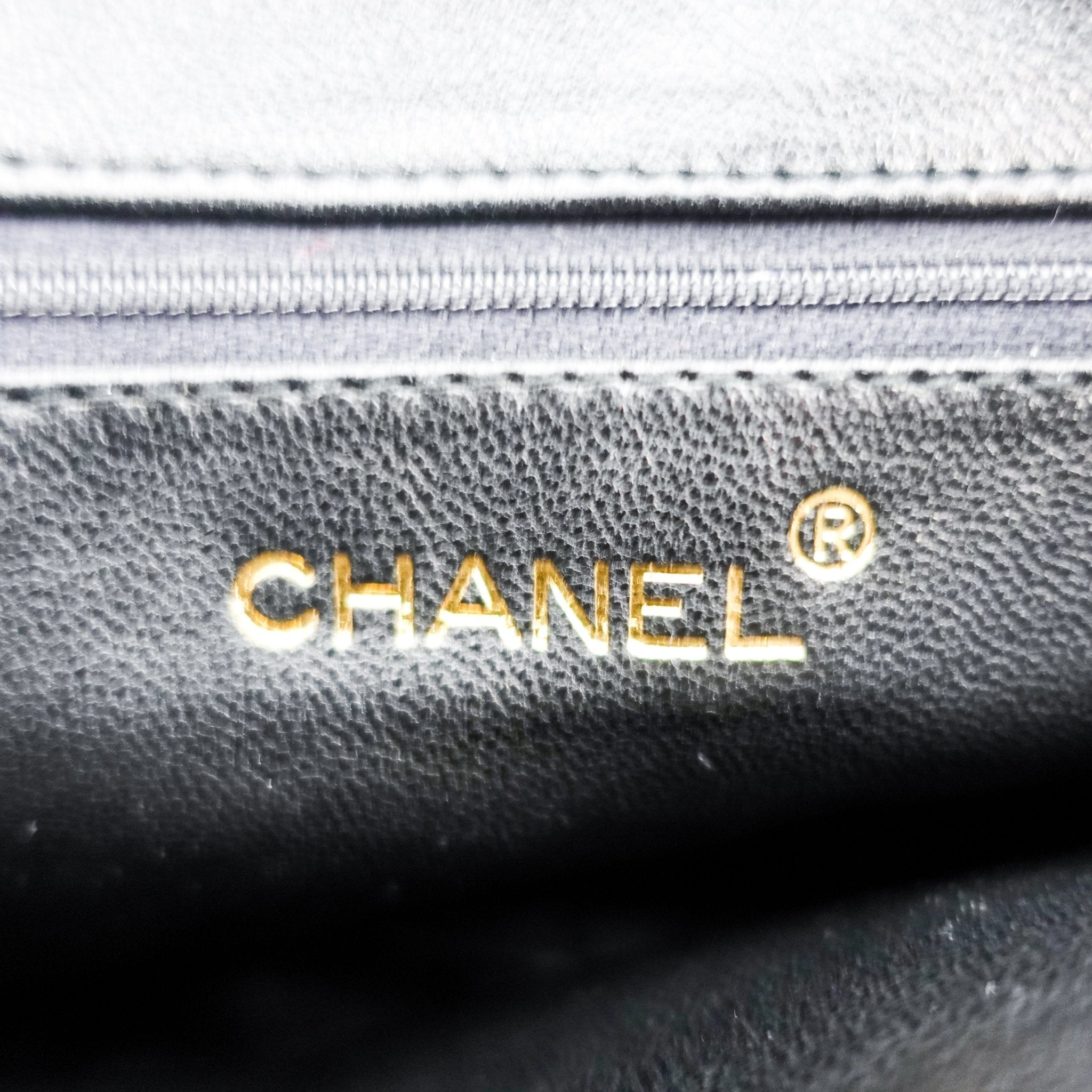 Chanel Karl Lagerfeld era Black Lambskin Camera Bag RRP £5,000 | Authentic Preloved - Reloved Again