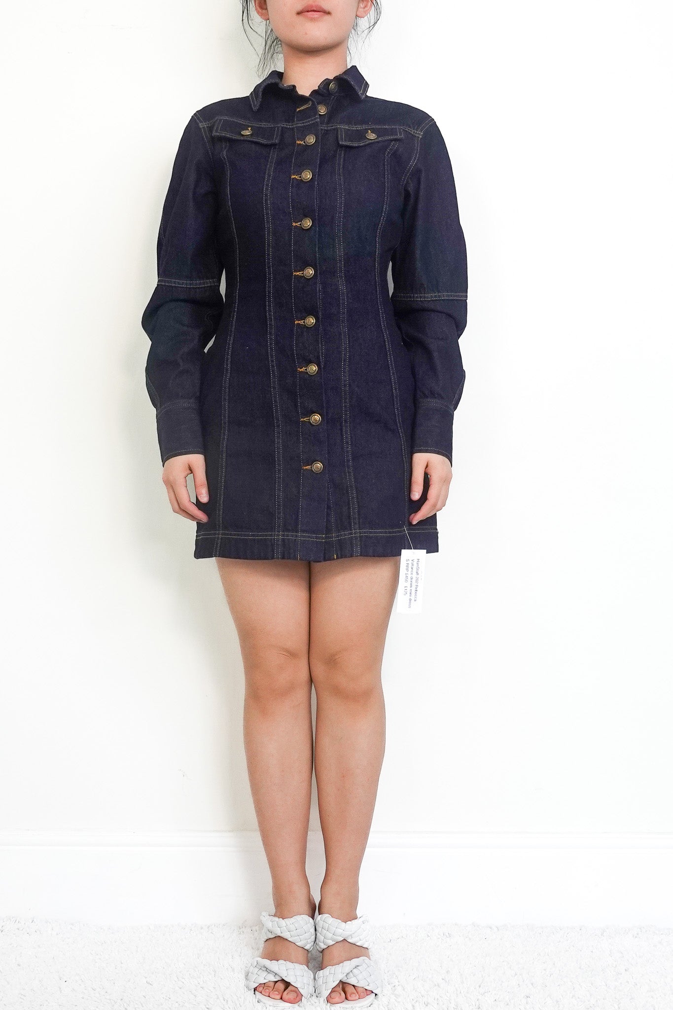 Dark Denim mini dress RRP £450