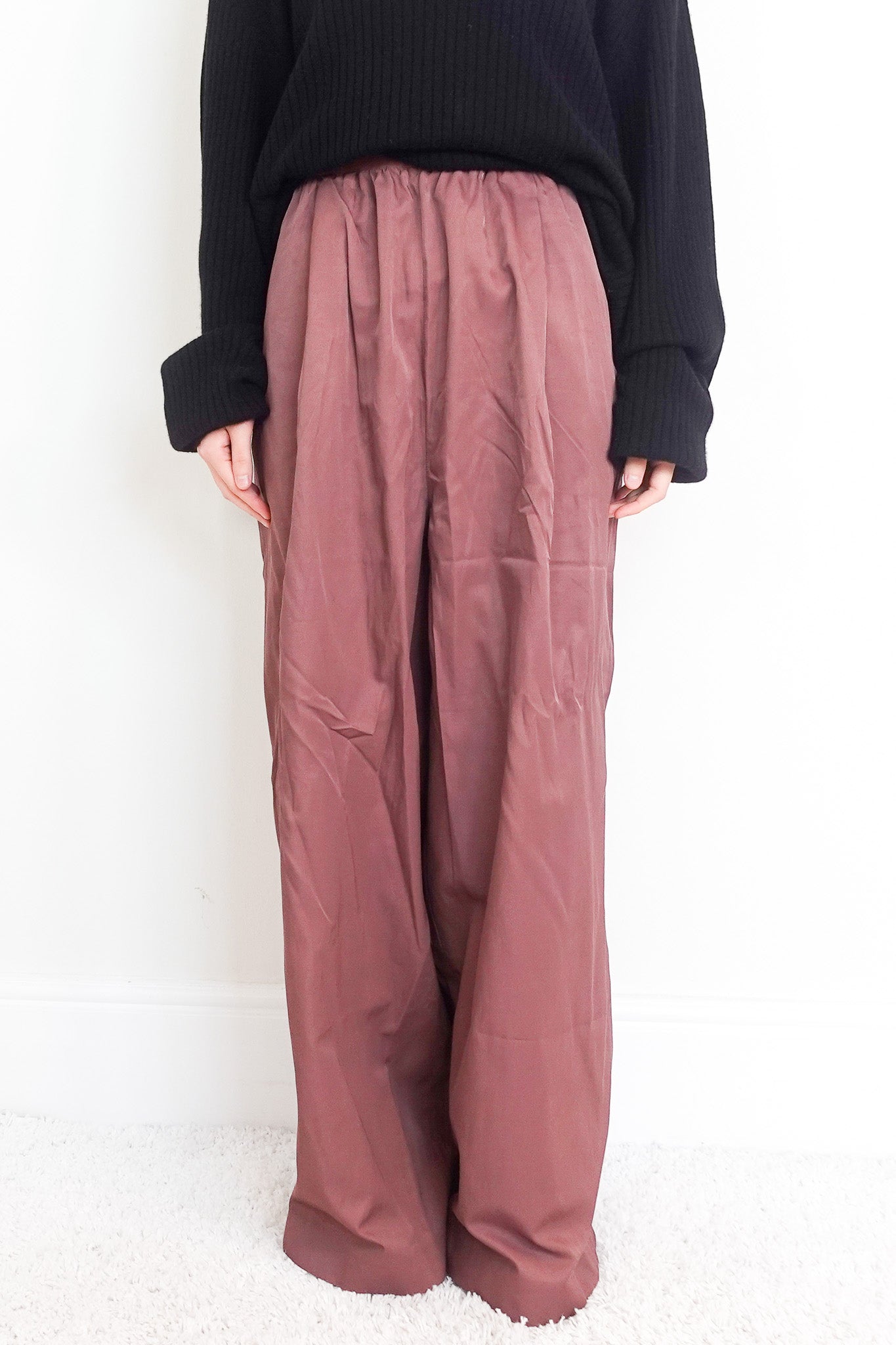 NEW Nylon cocoon trousers RRP £350