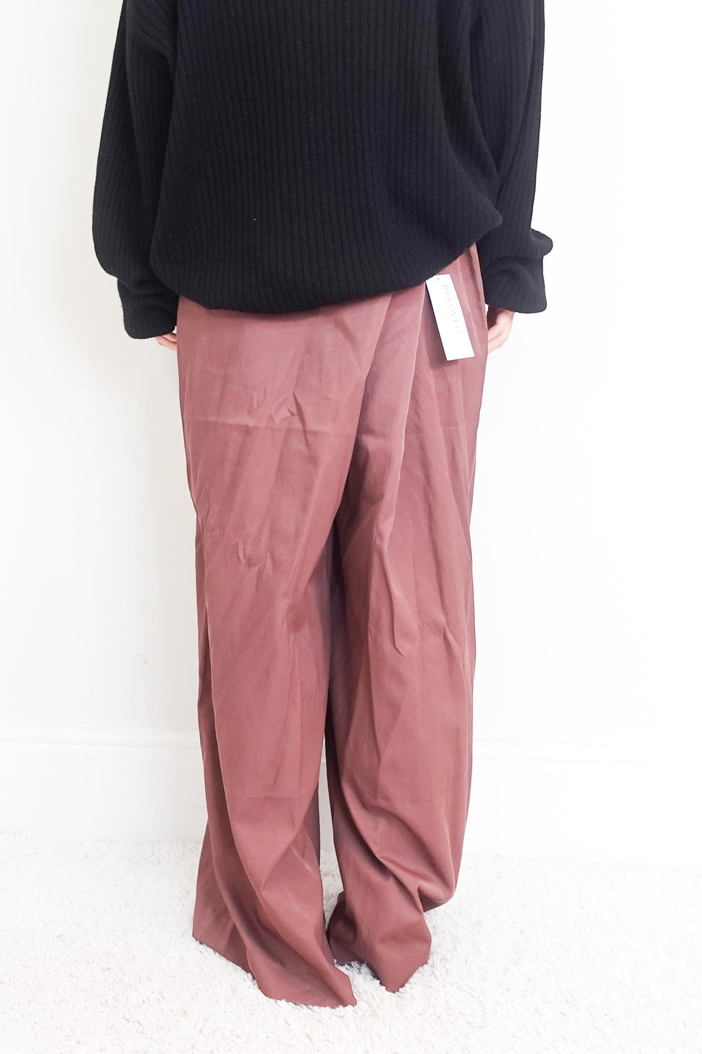 NEW Nylon cocoon trousers RRP £350