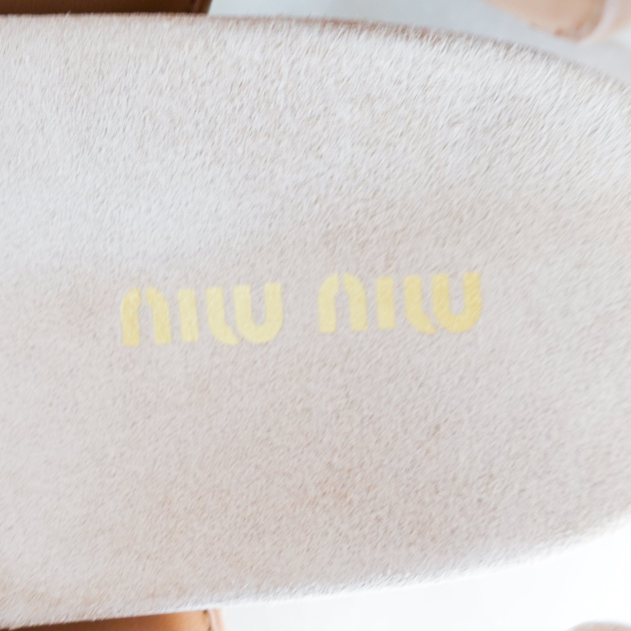 Miu Miu Beige Leather Trimmed Raffia Dad Sandals RRP £820 | Authentic Preloved - Reloved Again