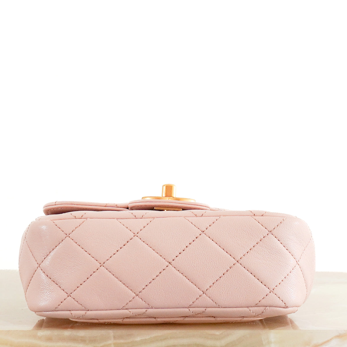 Chanel Classic Mini Flap Bag Pink Quilted Lambskin (RRP £4,390) | Authentic Preloved - Reloved Again