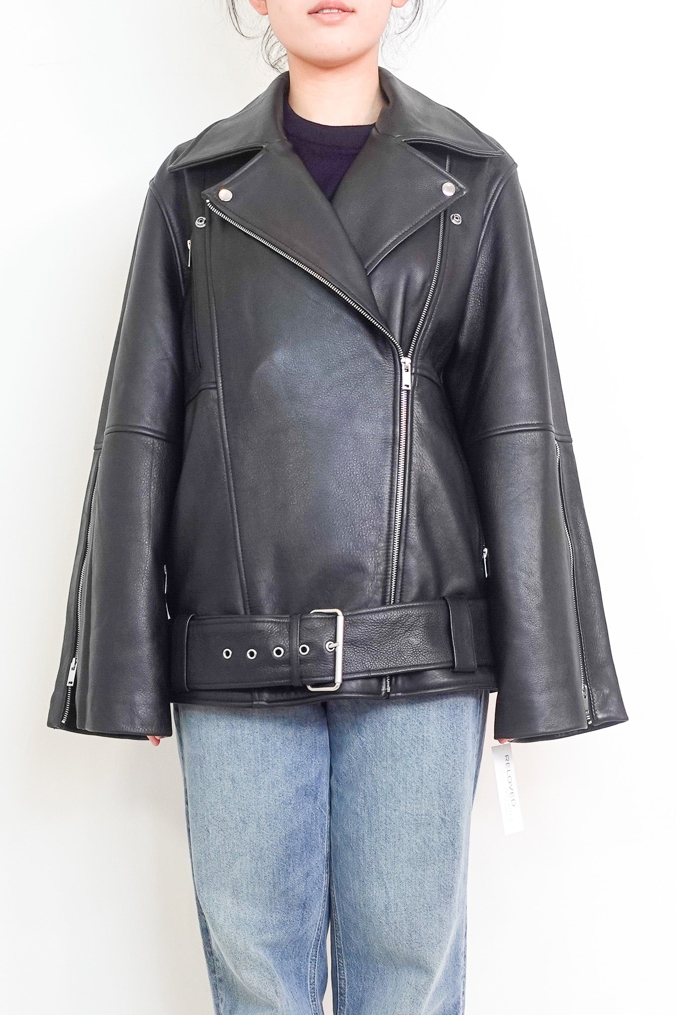 NEW Premium leather jacket RRP £299 [final sale]