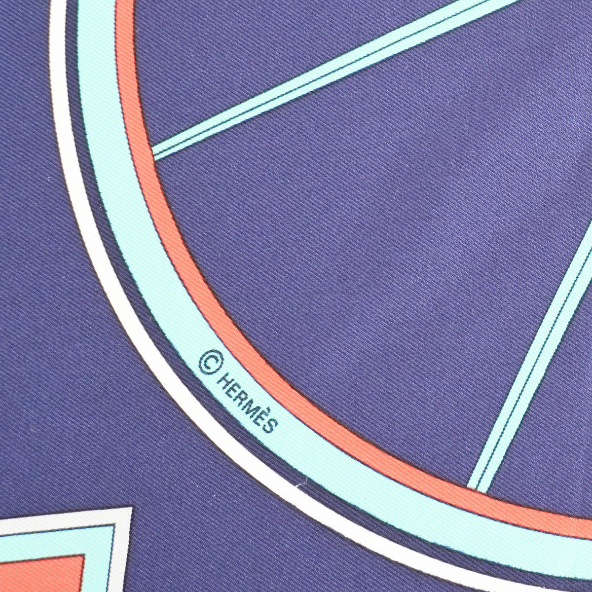 Hermes Washington's Carriage Carré 90 Twill Scarf (RRP £520) | FINAL SALE Authentic Preloved - Reloved Again