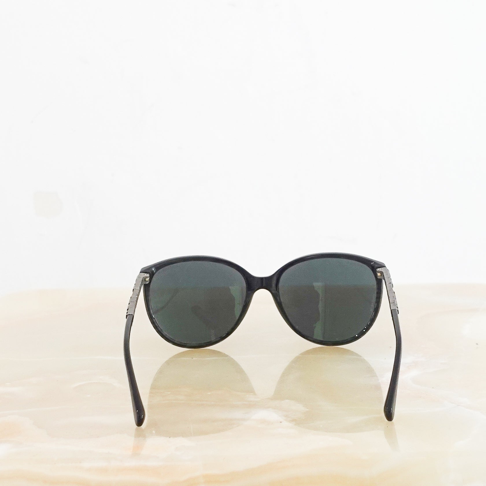 Black chain sunglasses RRP £300