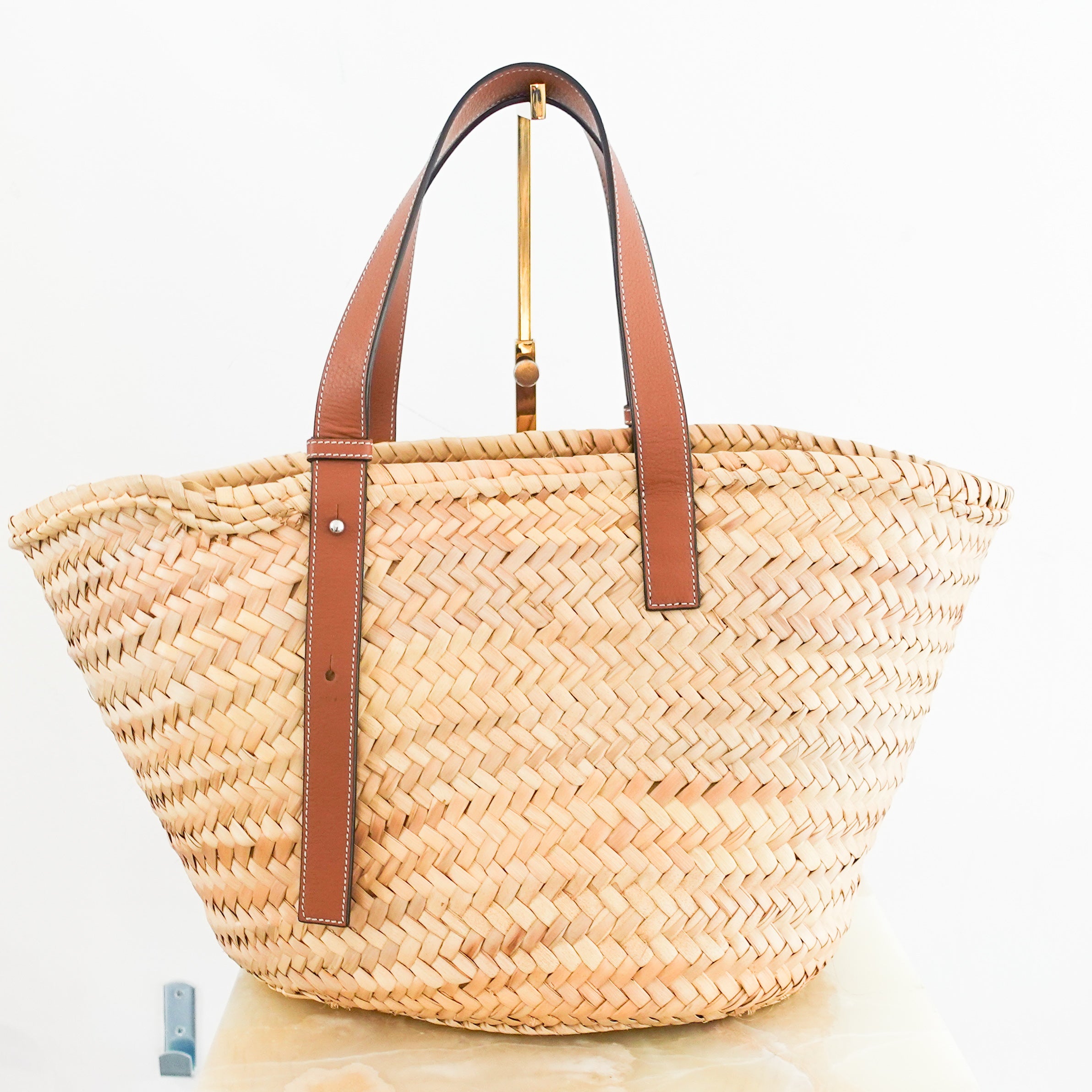 medium raffia basket RRP £480