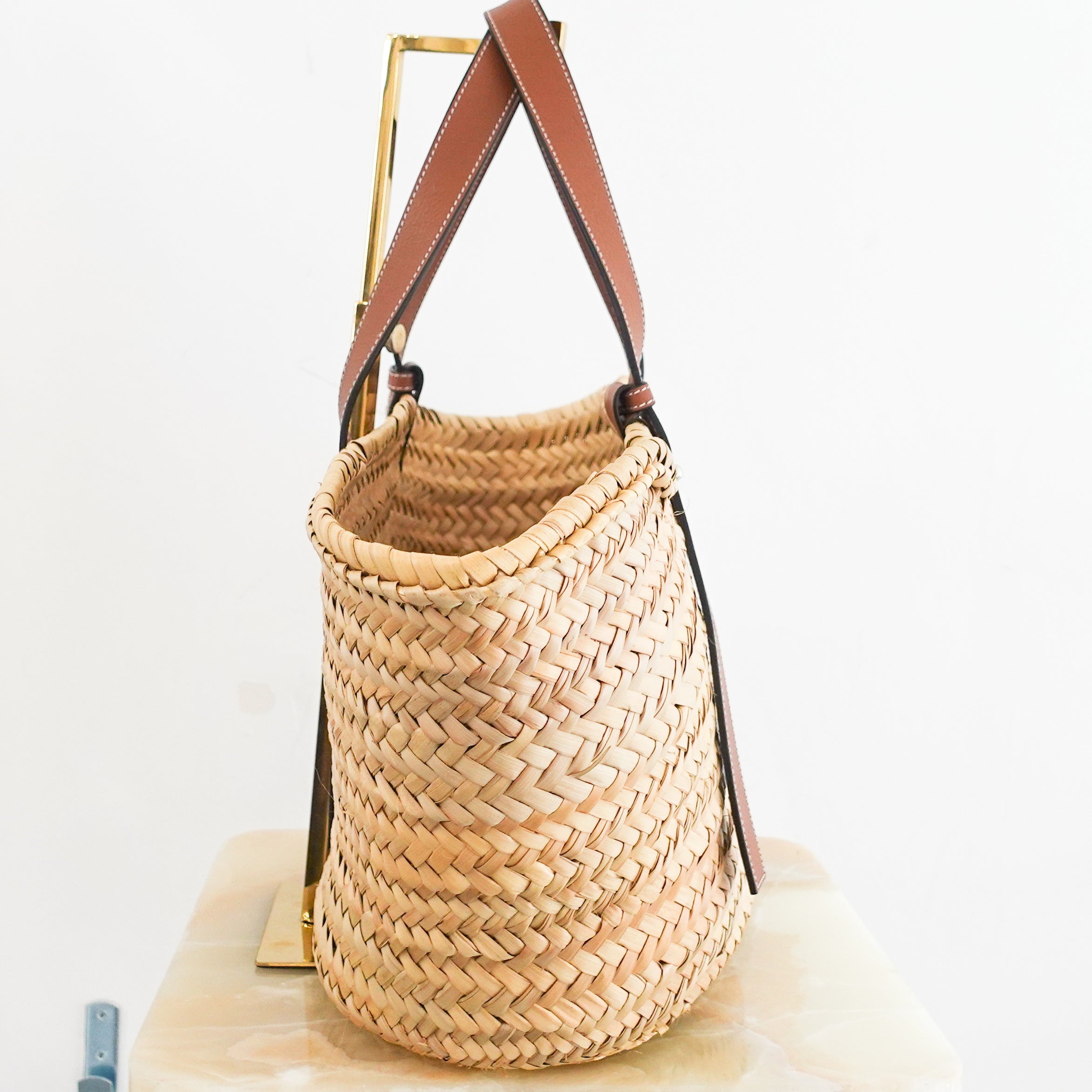 medium raffia basket RRP £480