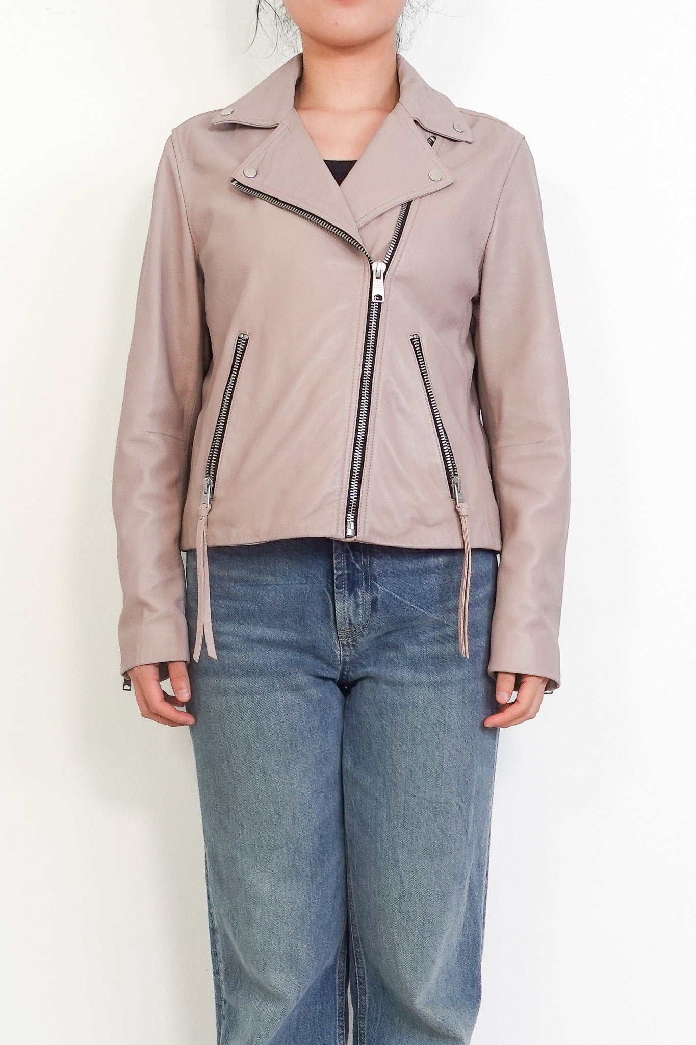 Classic  Dalby Leather Biker Jacket RRP £350