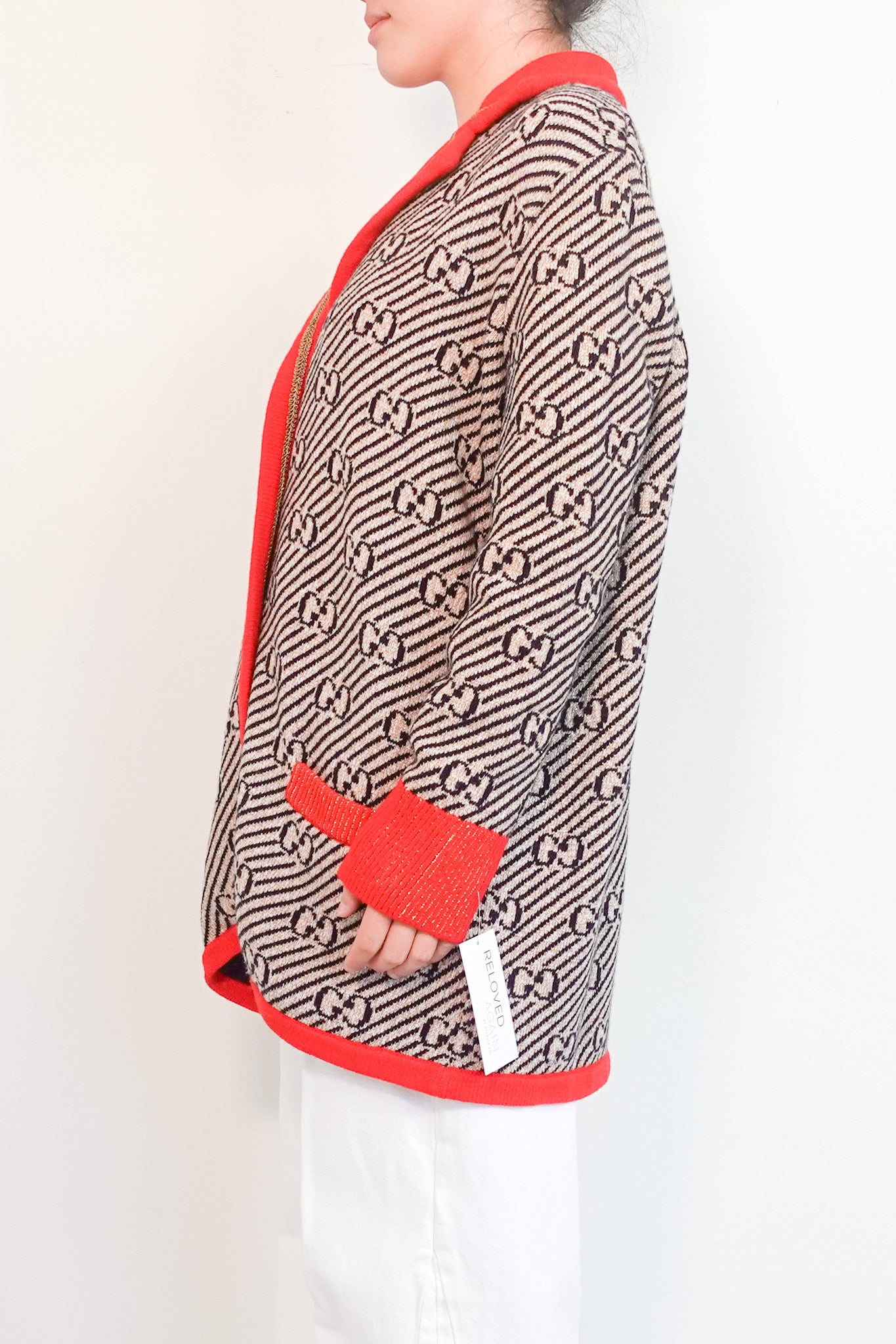 Gucci Monogram Cardigan RRP £2000 | Authentic Preloved