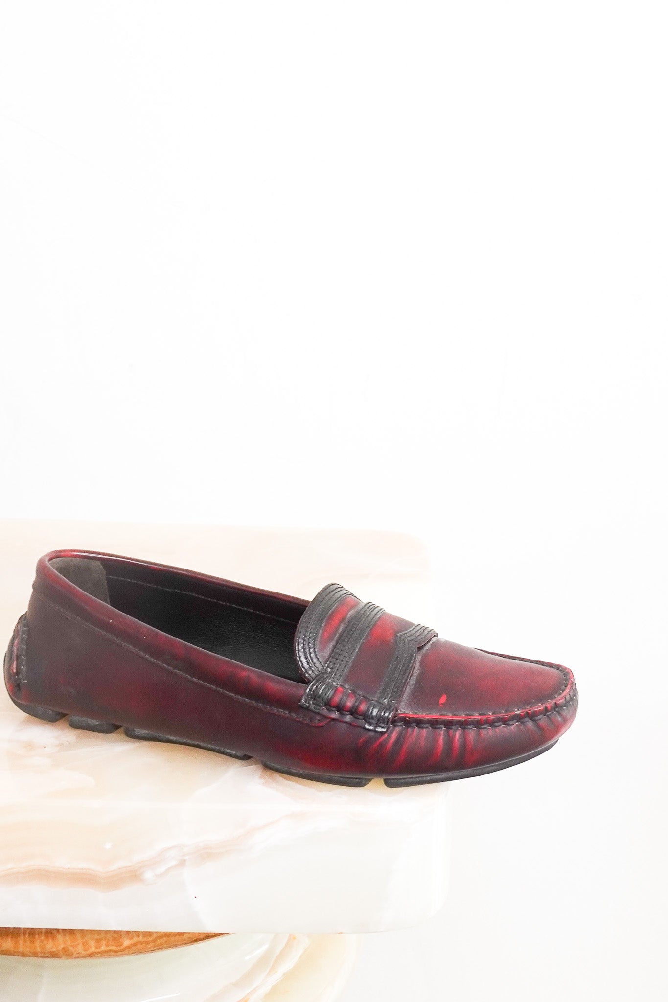 Red loafers RRP £900