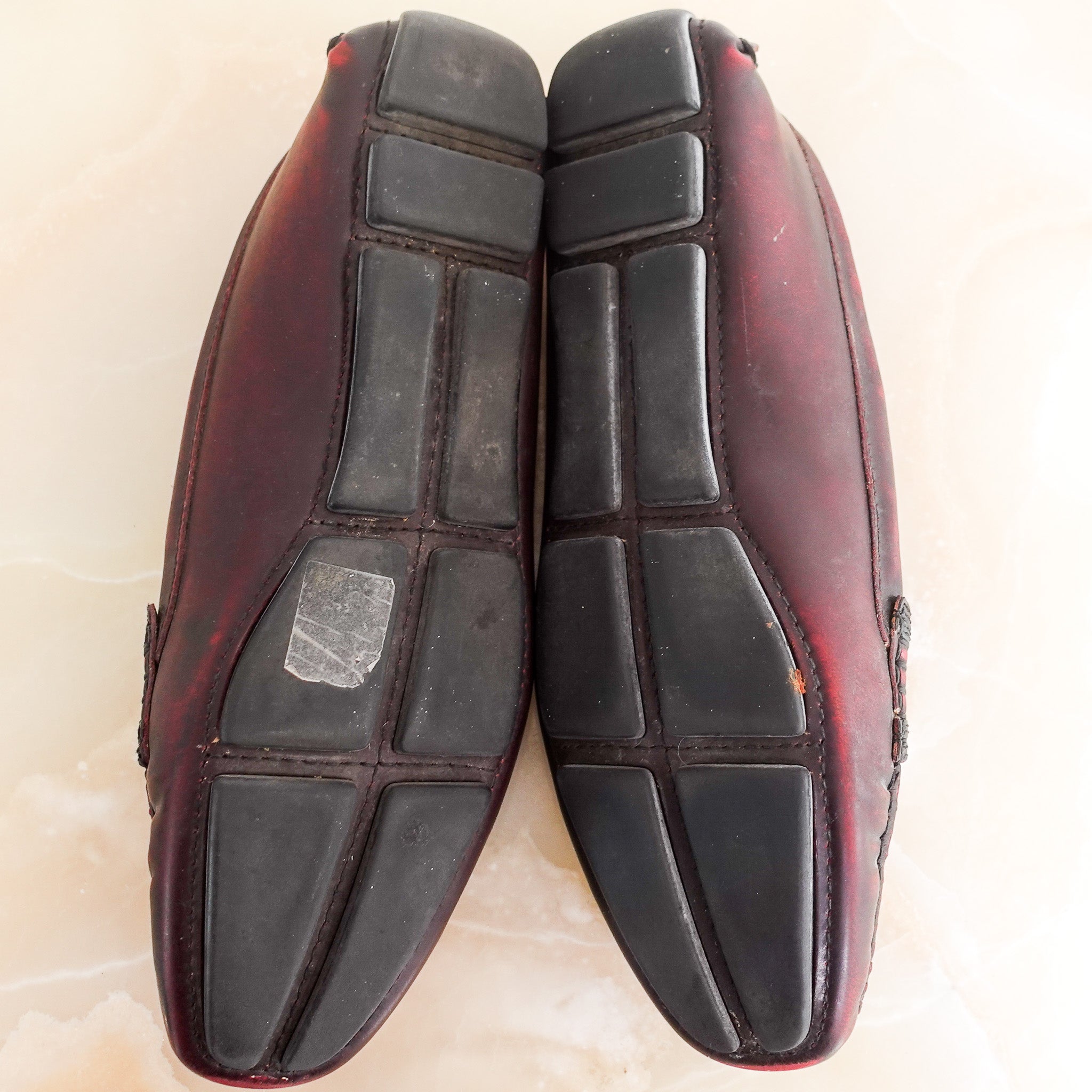 Red loafers RRP £900