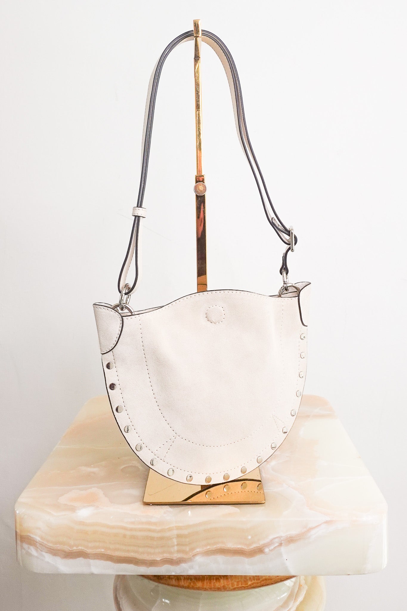 Mini moon soft chalk crossbody RRP £450