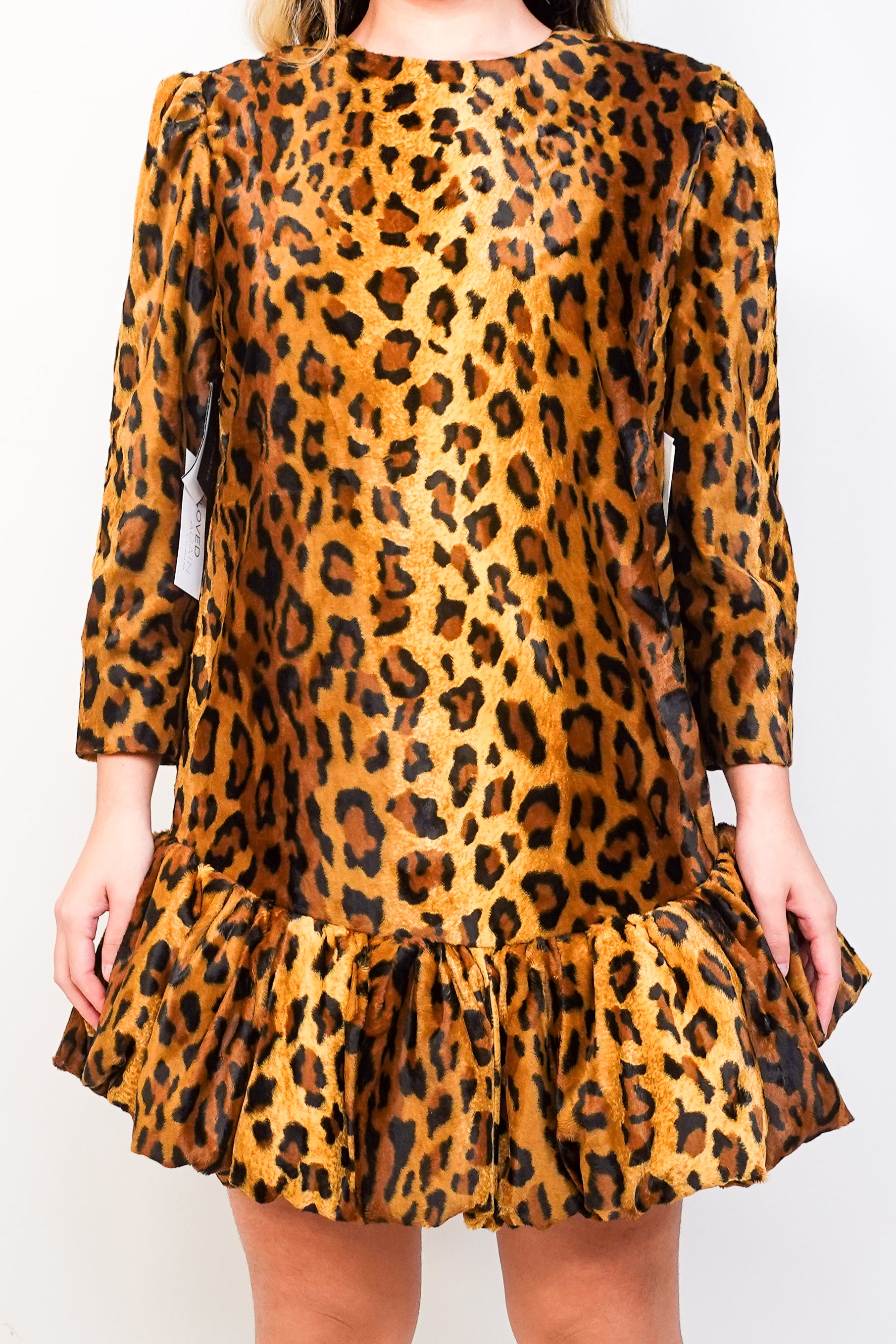 NEW leopard mini dress RRP £250