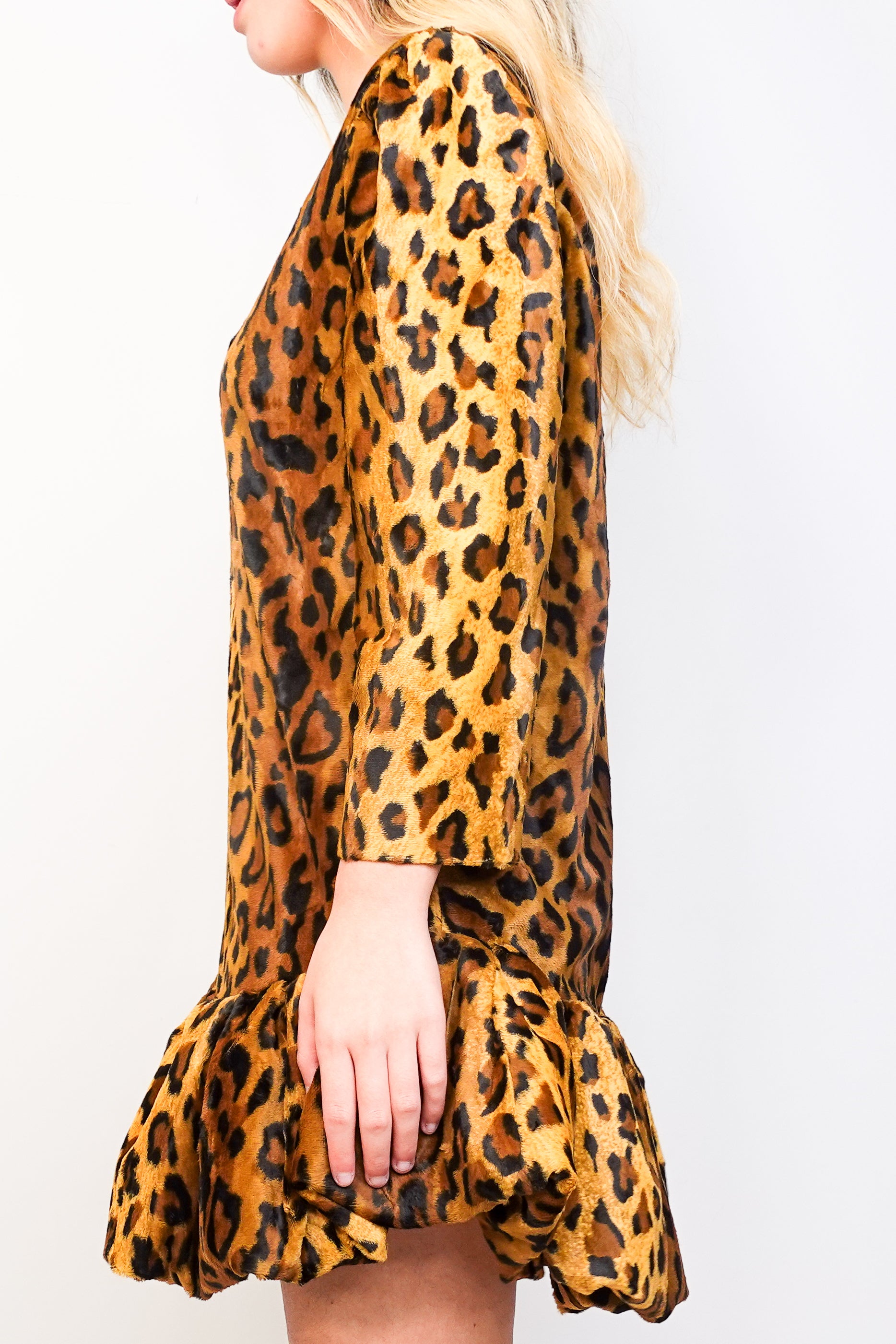 NEW leopard mini dress RRP £250