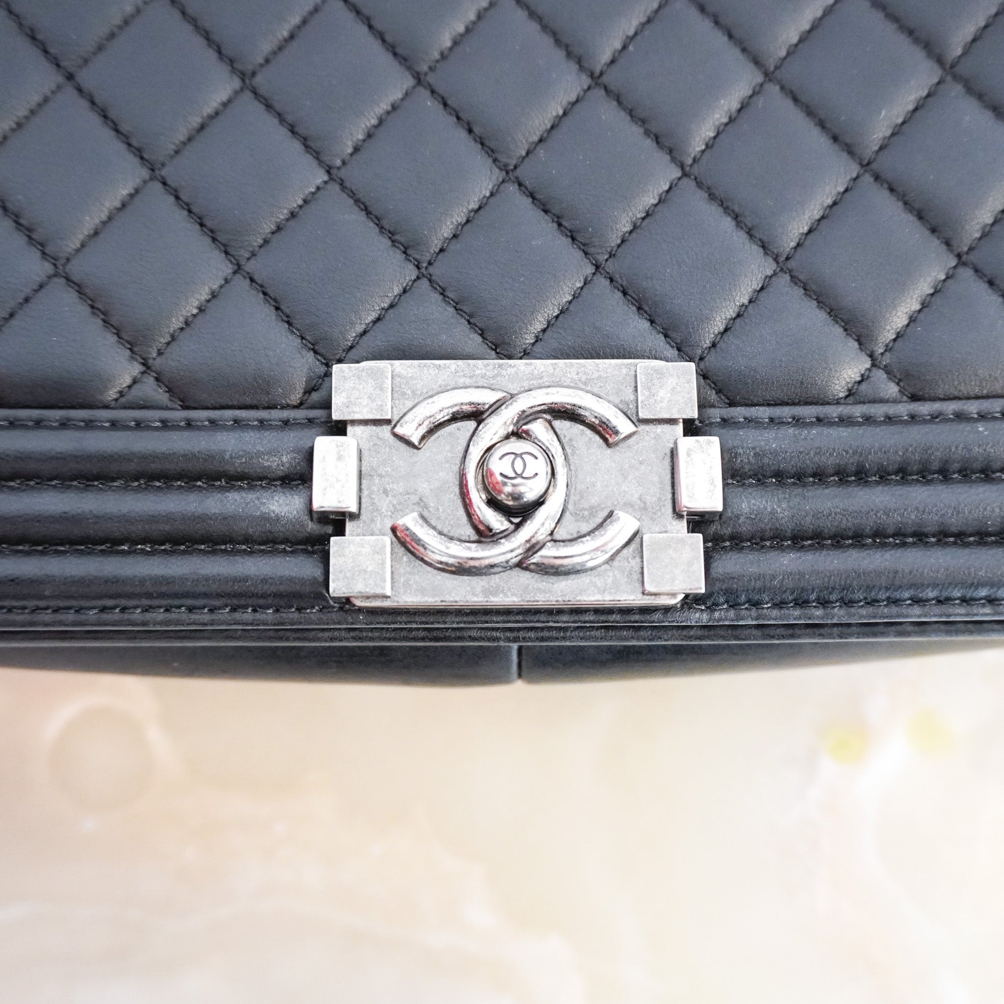 Chanel Boy Bag in Black RRP £6000 | Authentic Preloved - Reloved Again
