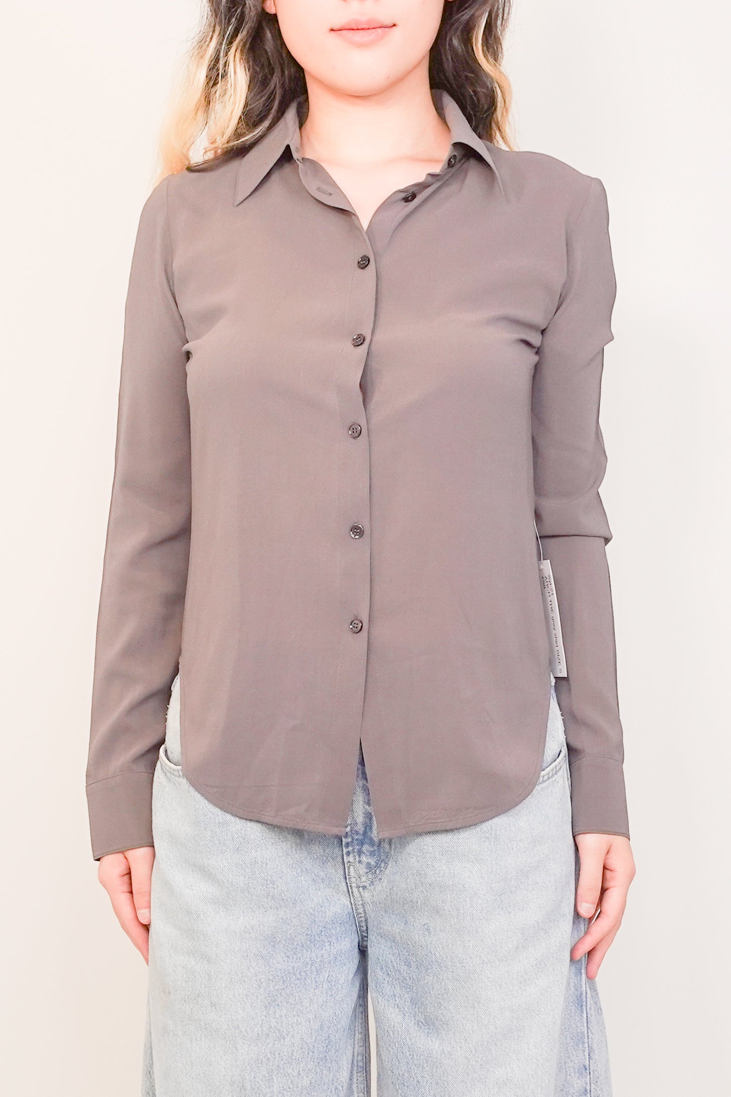 Silk Grey Shirt RRP 175