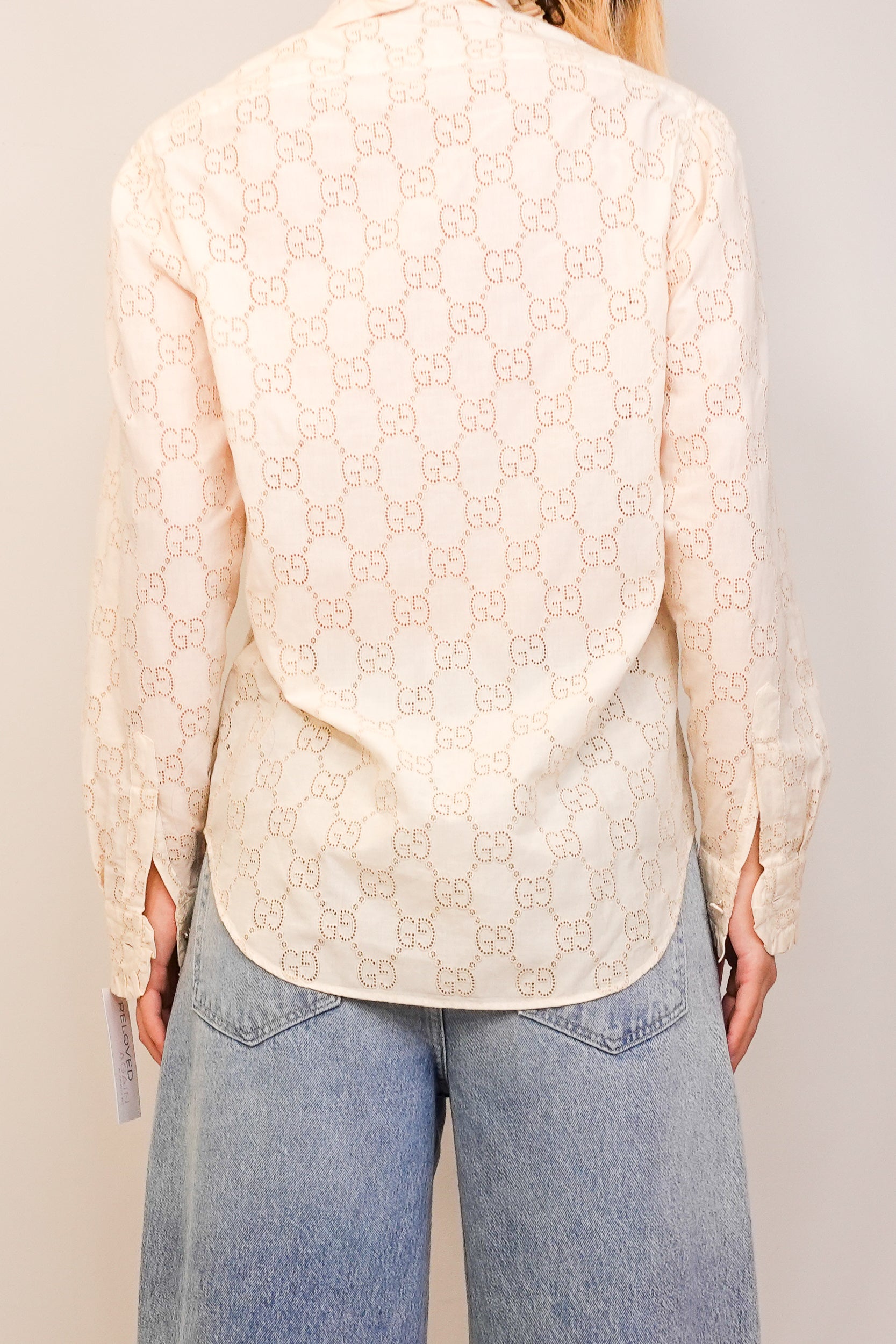 Gucci Monogram Blouse RRP 1.2K