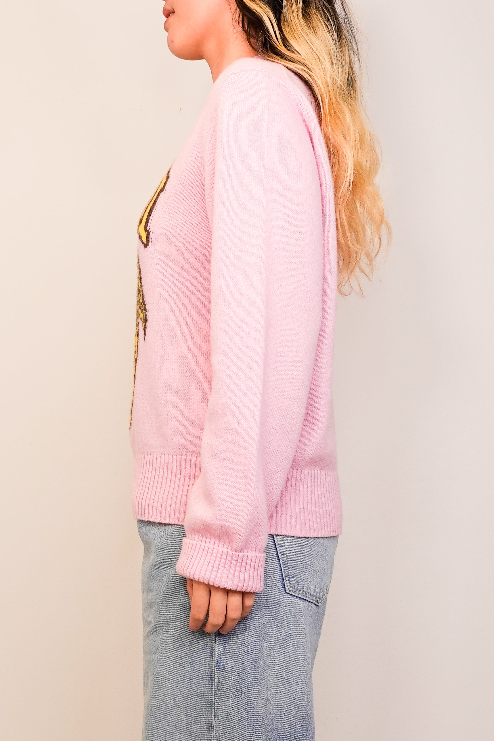 Wool Pink Jumper RRP £250