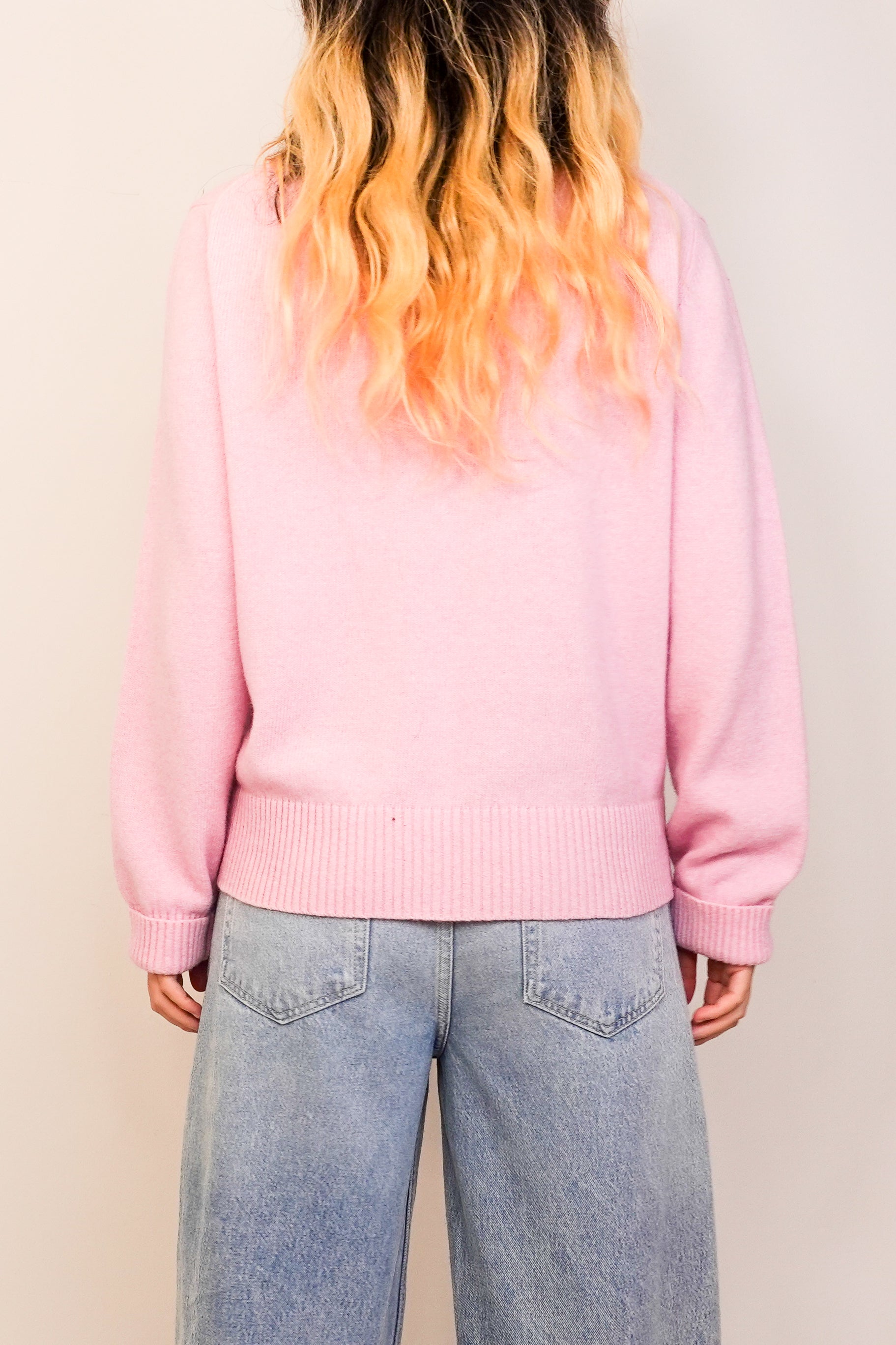 Wool Pink Jumper RRP £250