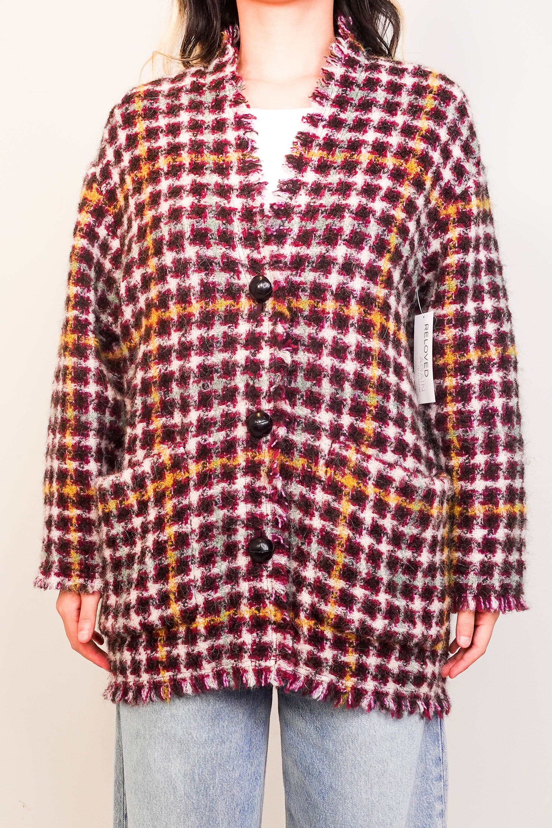 Wool Multi Mix Check Jacket RRP £185