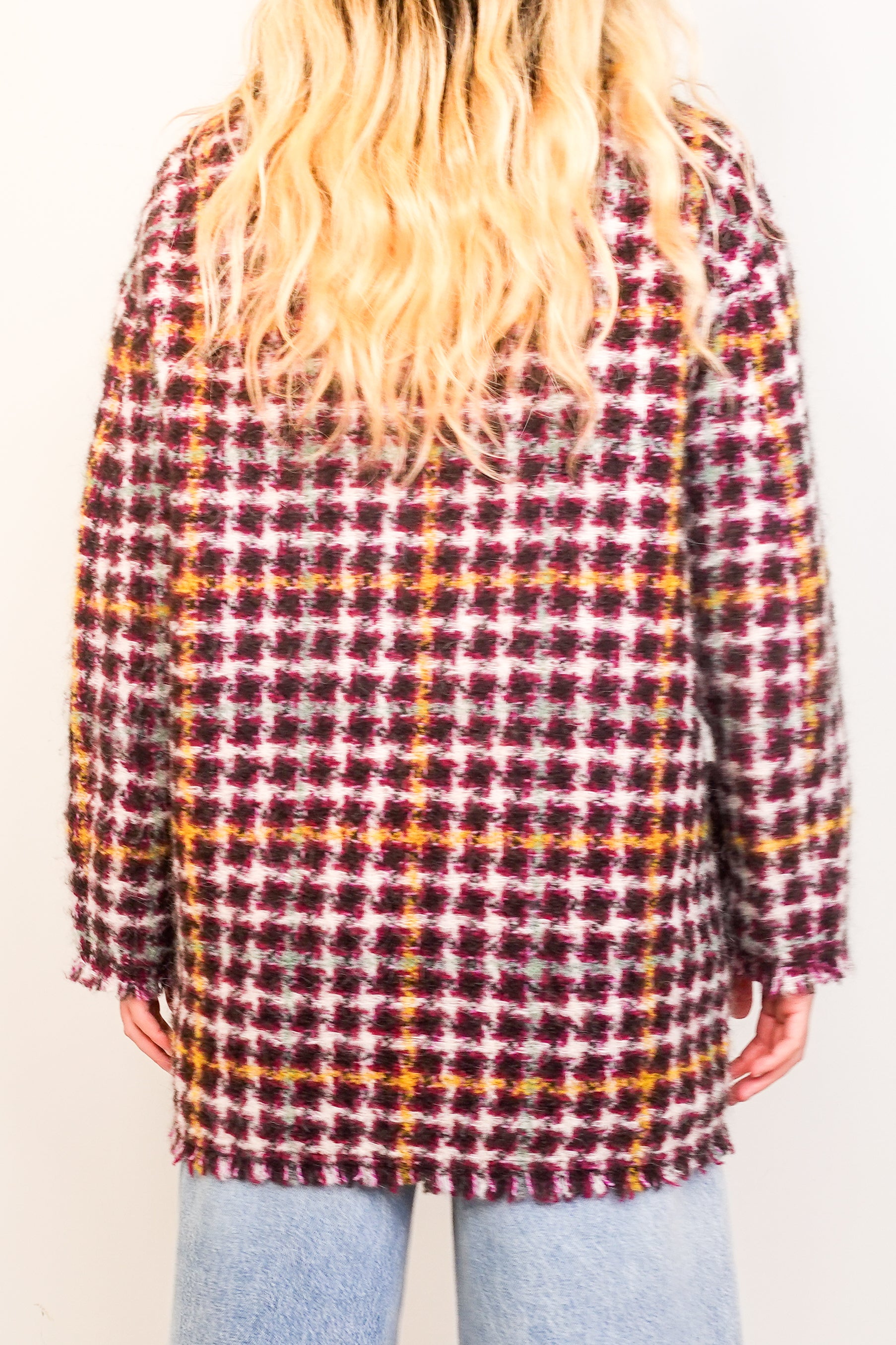 Wool Multi Mix Check Jacket RRP £185