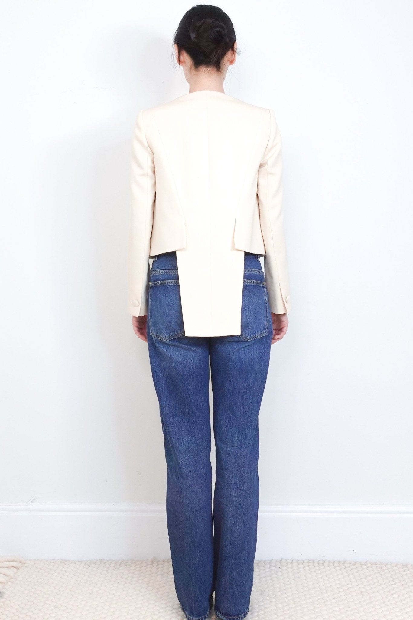 Givenchy Double - Breasted Cream military style tuxedo RRP £1500 | Authentic Preloved - Reloved Again