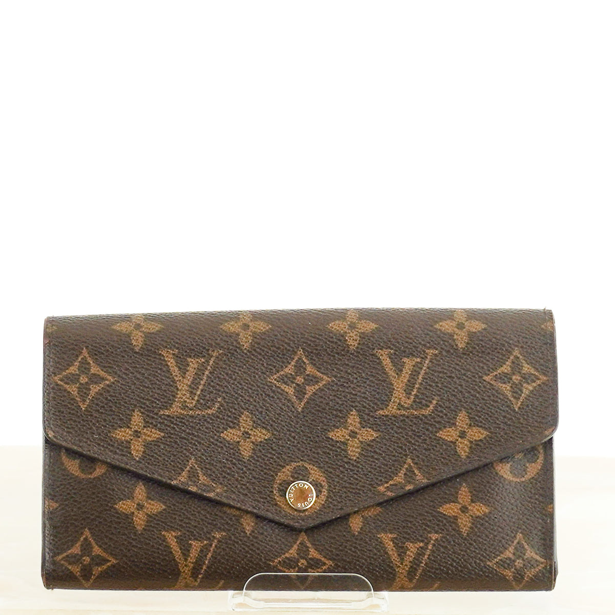 Louis Vuitton Sarah Wallet in Monogram Canvas (RRP £500) | Authentic Preloved