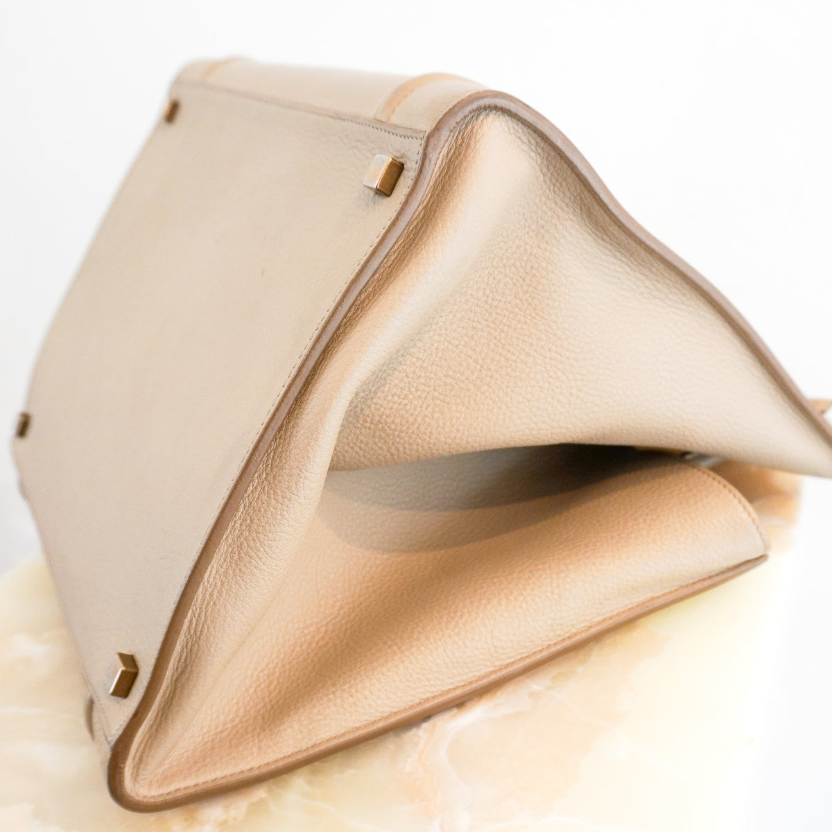 Céline Medium Phantom Luggage Tote in Taupe Leather (RRP £2400) | Authentic Preloved