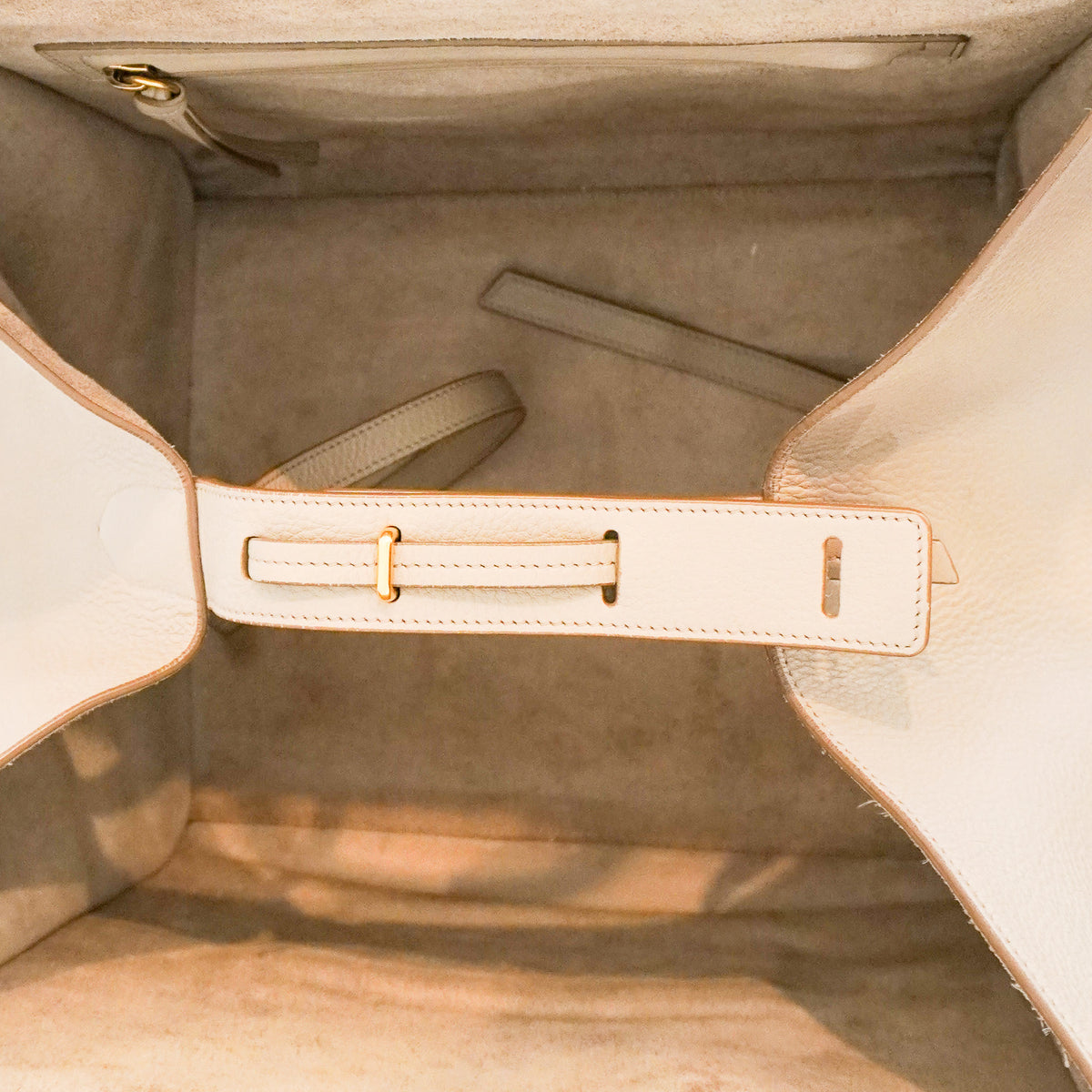 Céline Medium Phantom Luggage Tote in Taupe Leather (RRP £2400) | Authentic Preloved