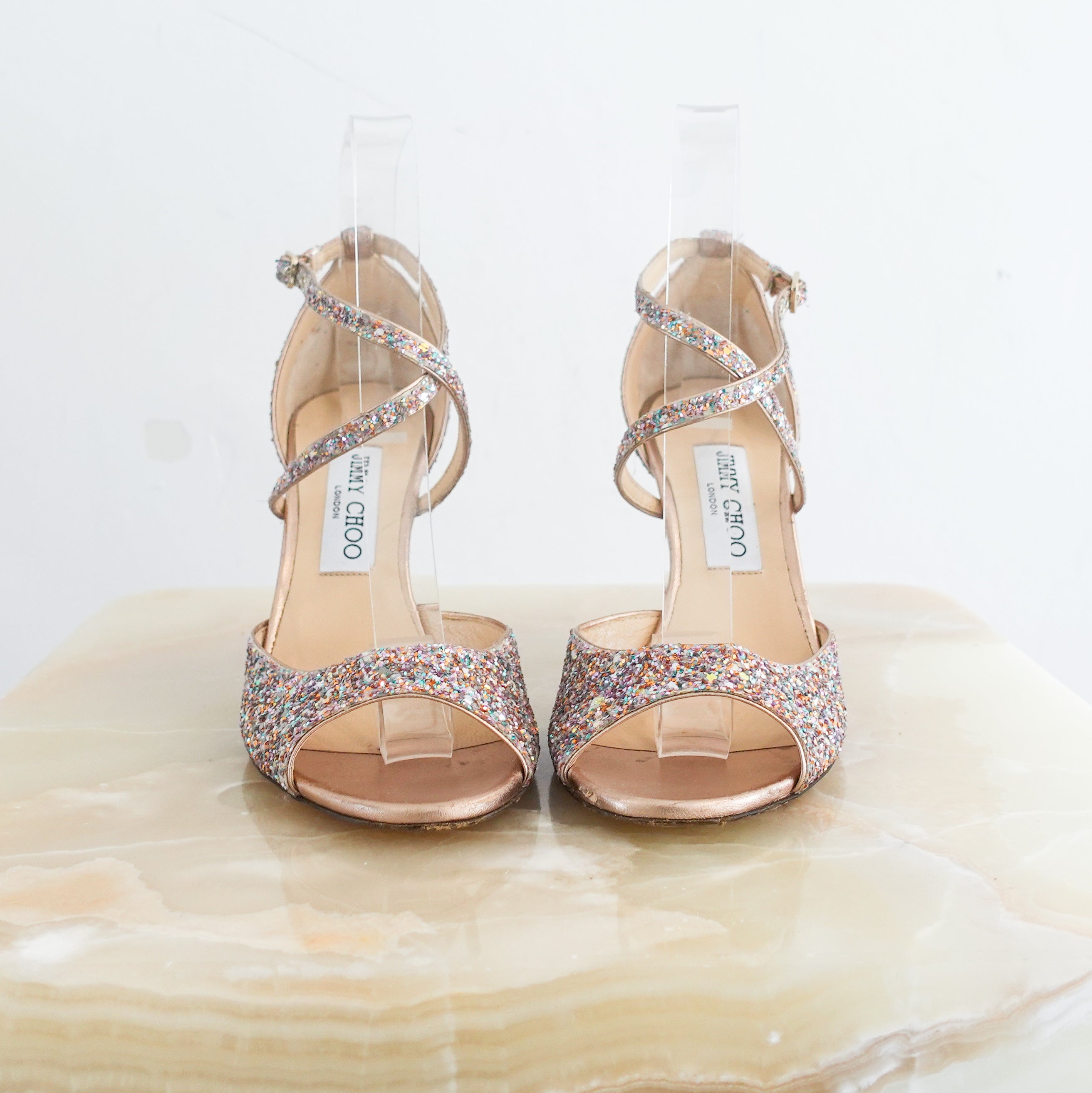 Sparkled heels RRP £675