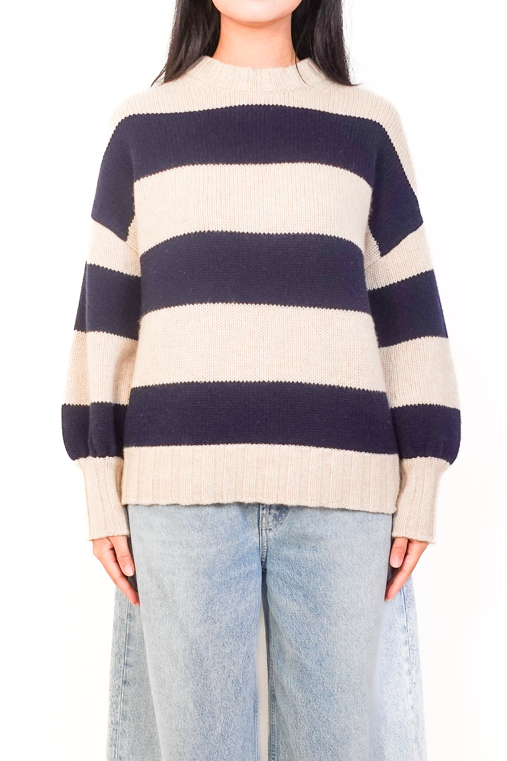 Cashmere Breton jumper RRP £150