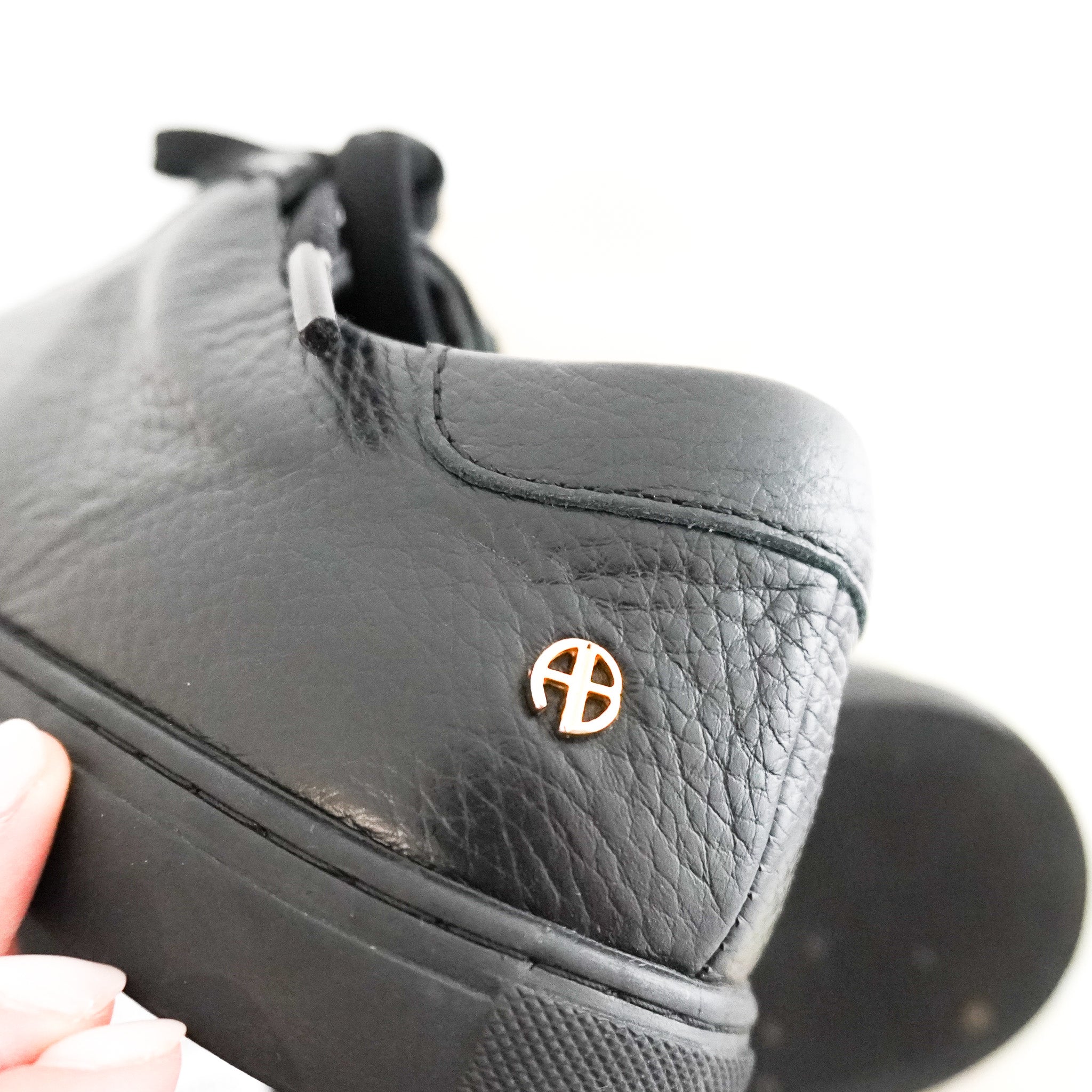 Anine Bing Liane Black Trainers RRP £280 | Authentic Preloved - Reloved Again