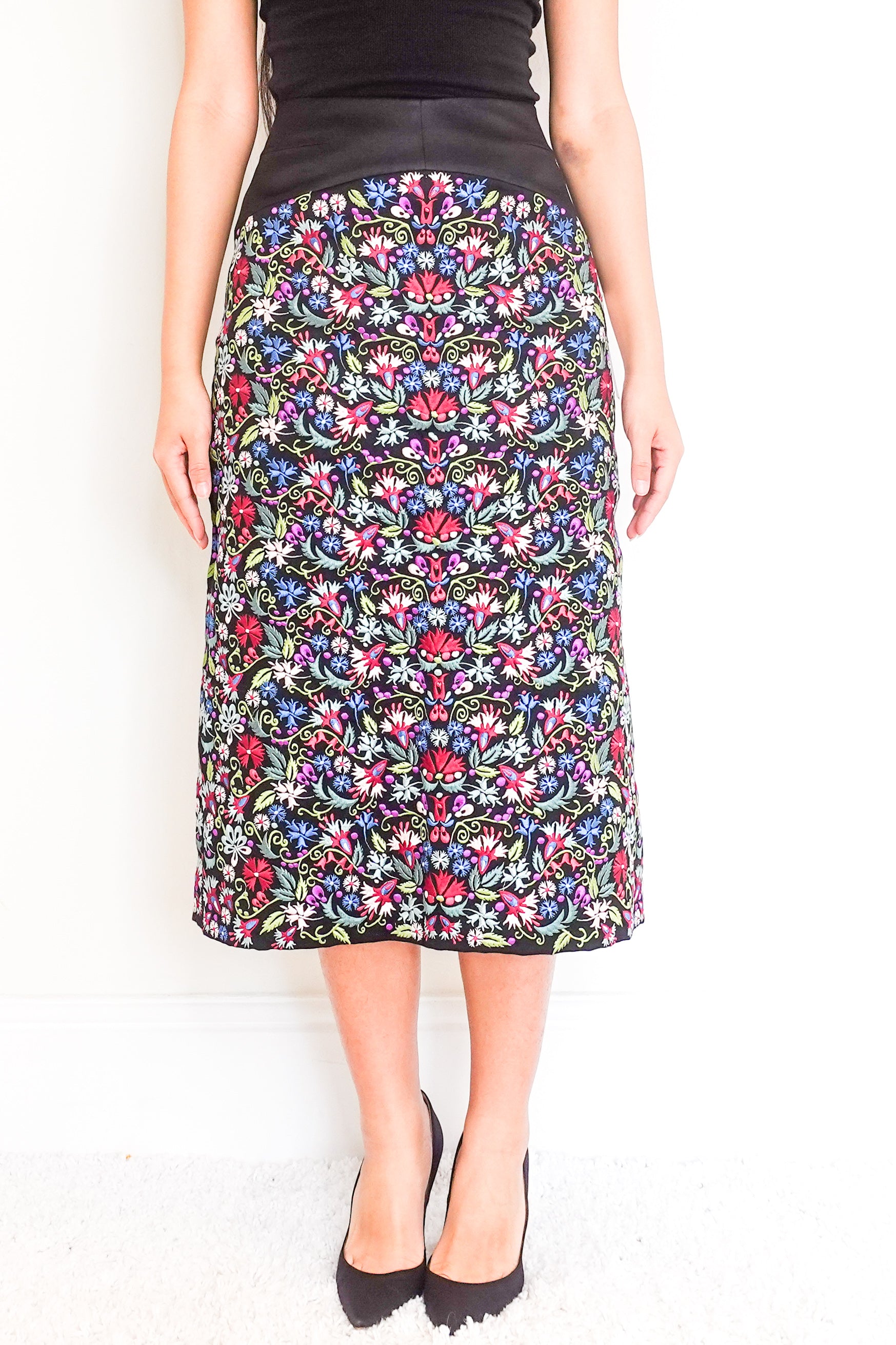 Floral Midi Skirt RRP £150