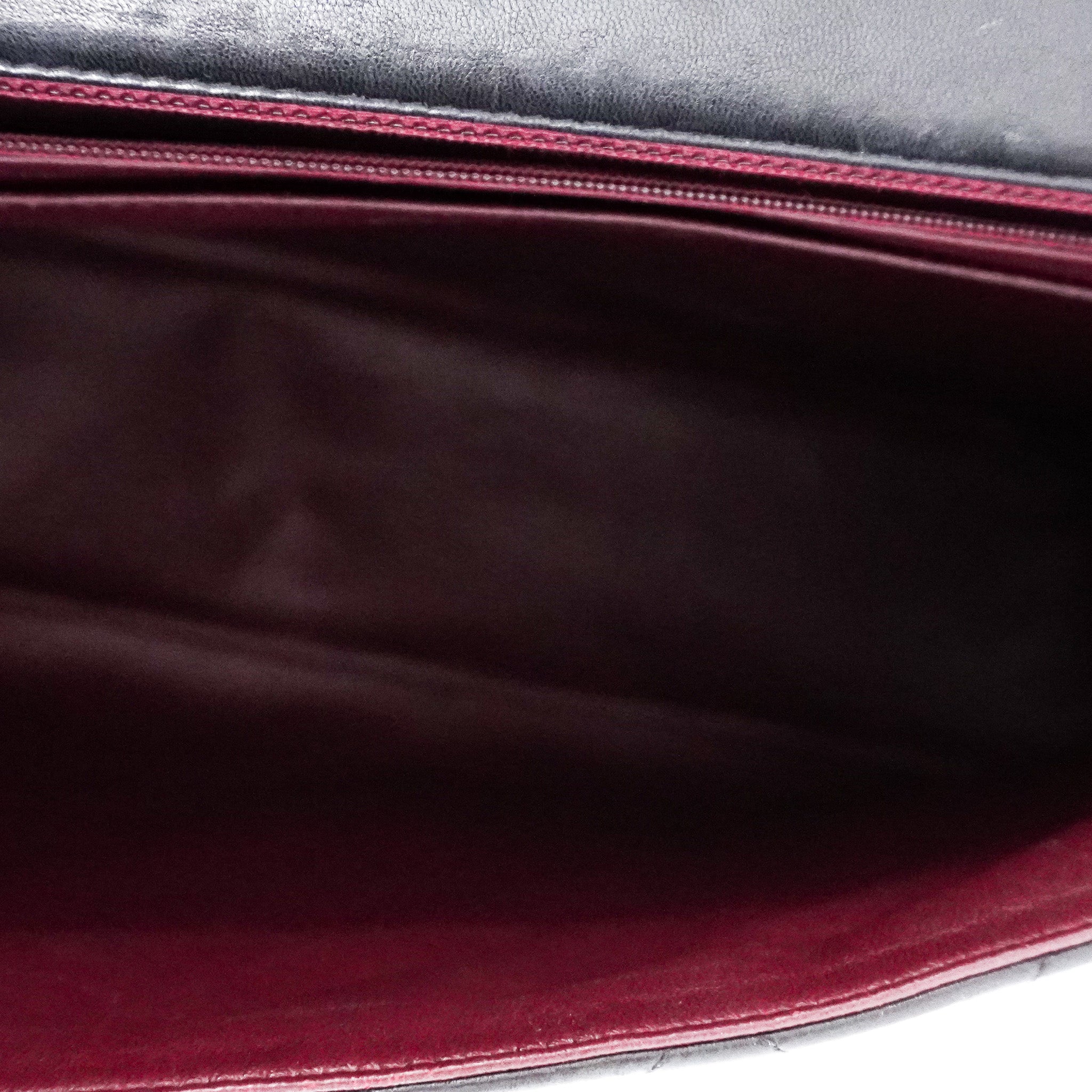 Chanel Maxi Lambskin Classic Single Flap Bag Black RRP £10000 | Authentic Preloved - Reloved Again