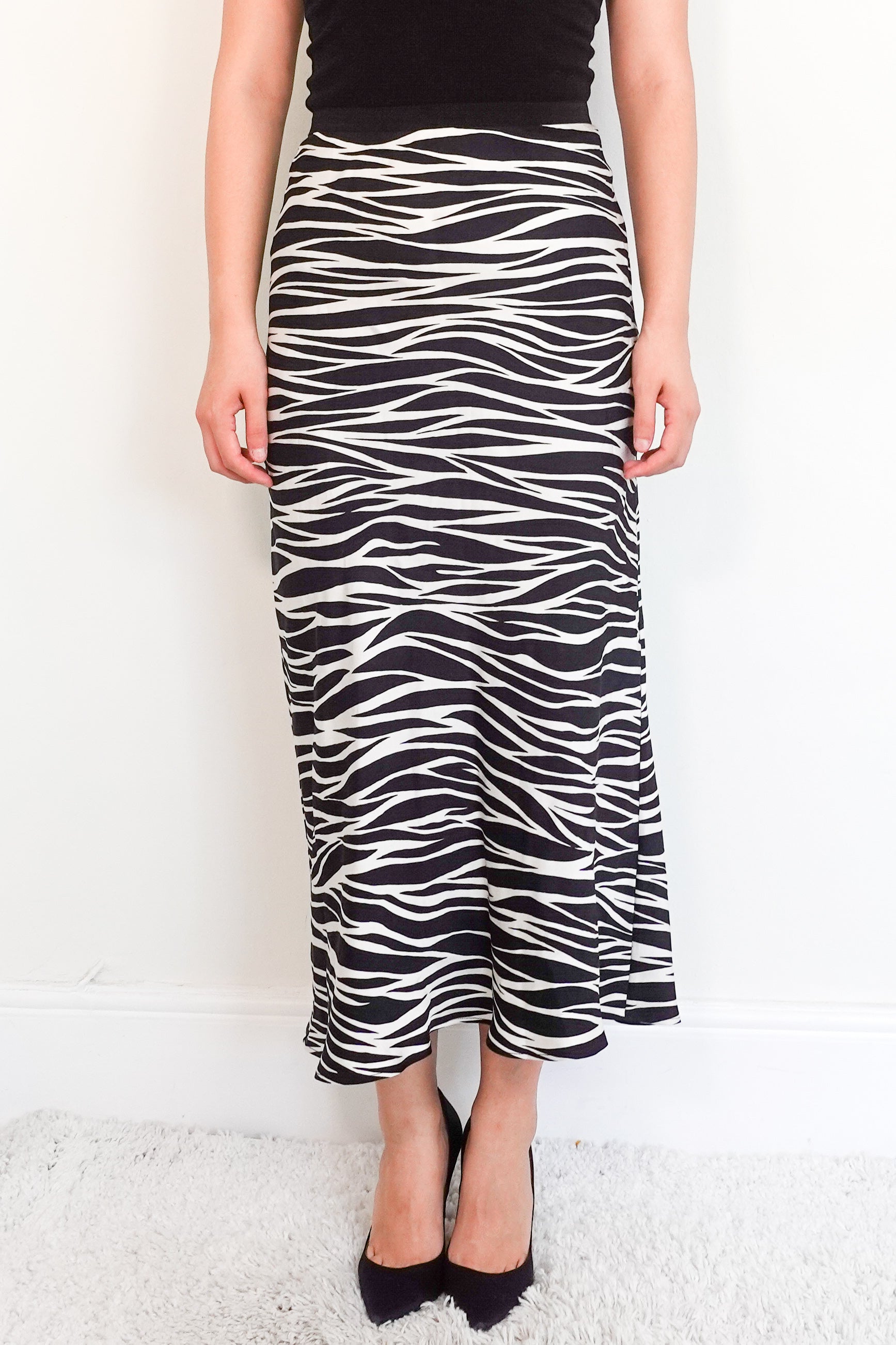 Anine Bing Zebra mini skirt RRP £260 | Preloved Authentic